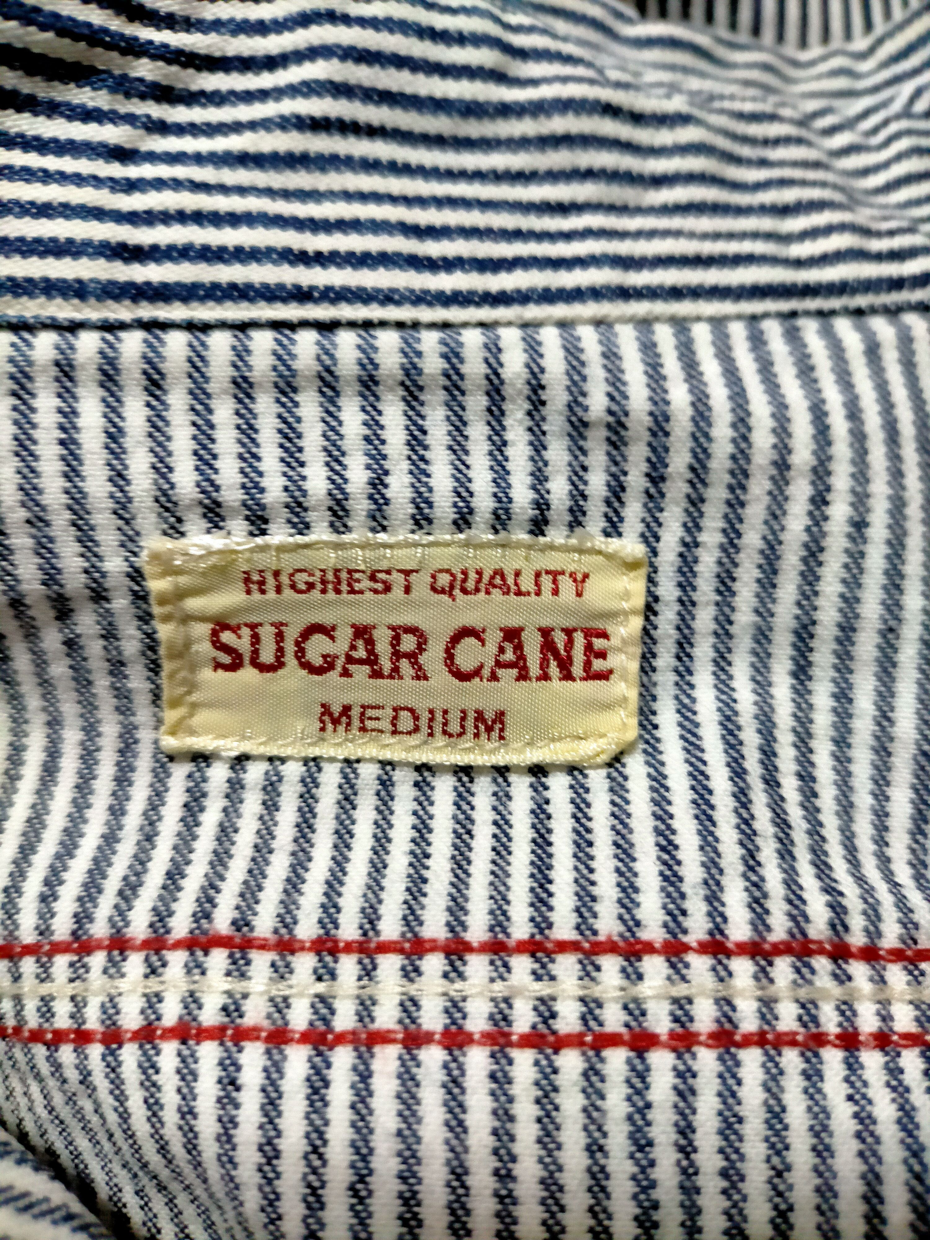 Sugar Cane × Toyo Enterprises × Vintage Sugar Cane Toyo Enterprise Hickory Denim Button Ups Shirt Size US M / EU 48-50 / 2 - 12 Thumbnail
