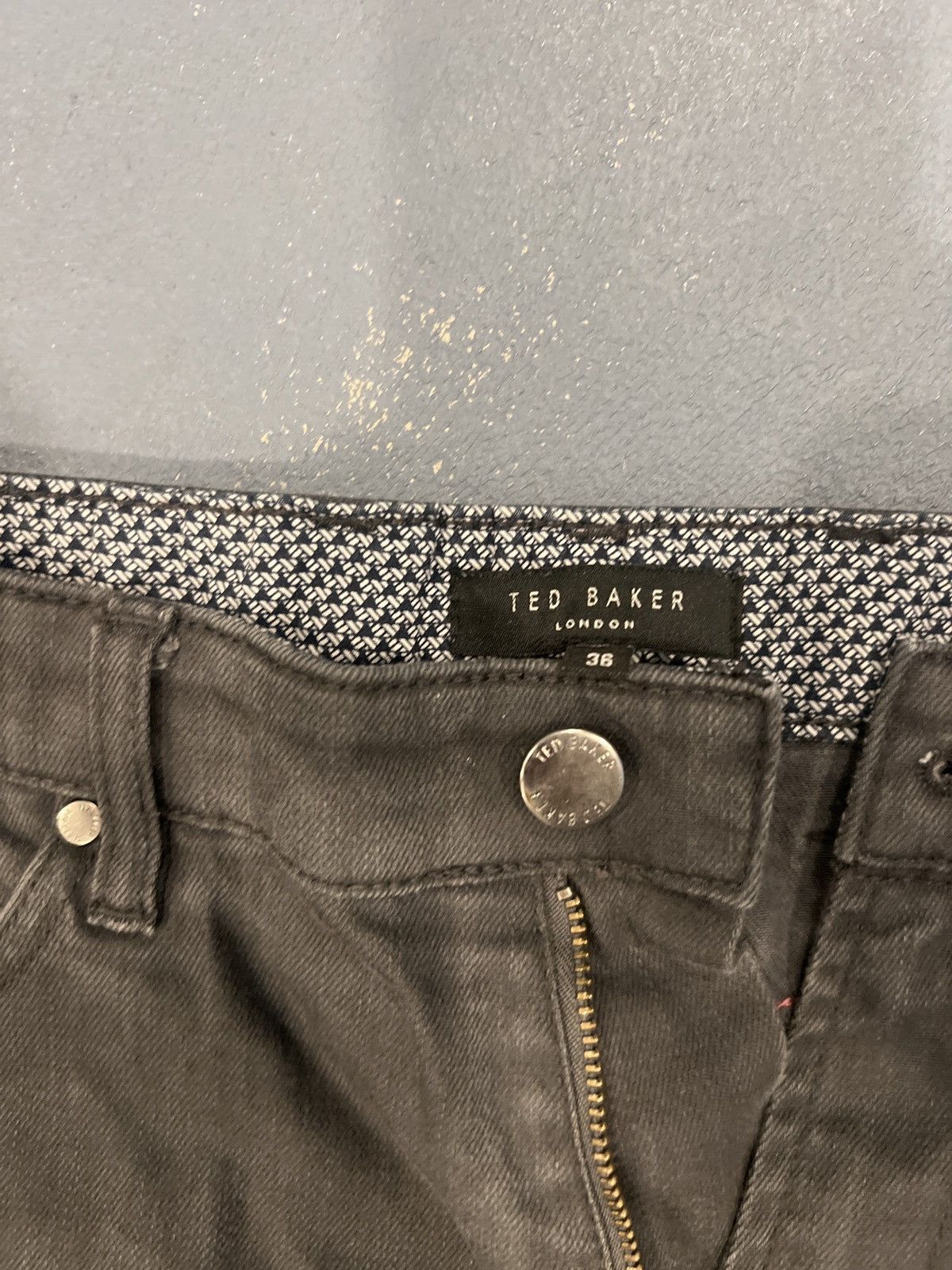 Ted Baker Ted Baker Tall Jeans | 36 x 36 | Grey Size US 36 / EU 52 - 5 Thumbnail
