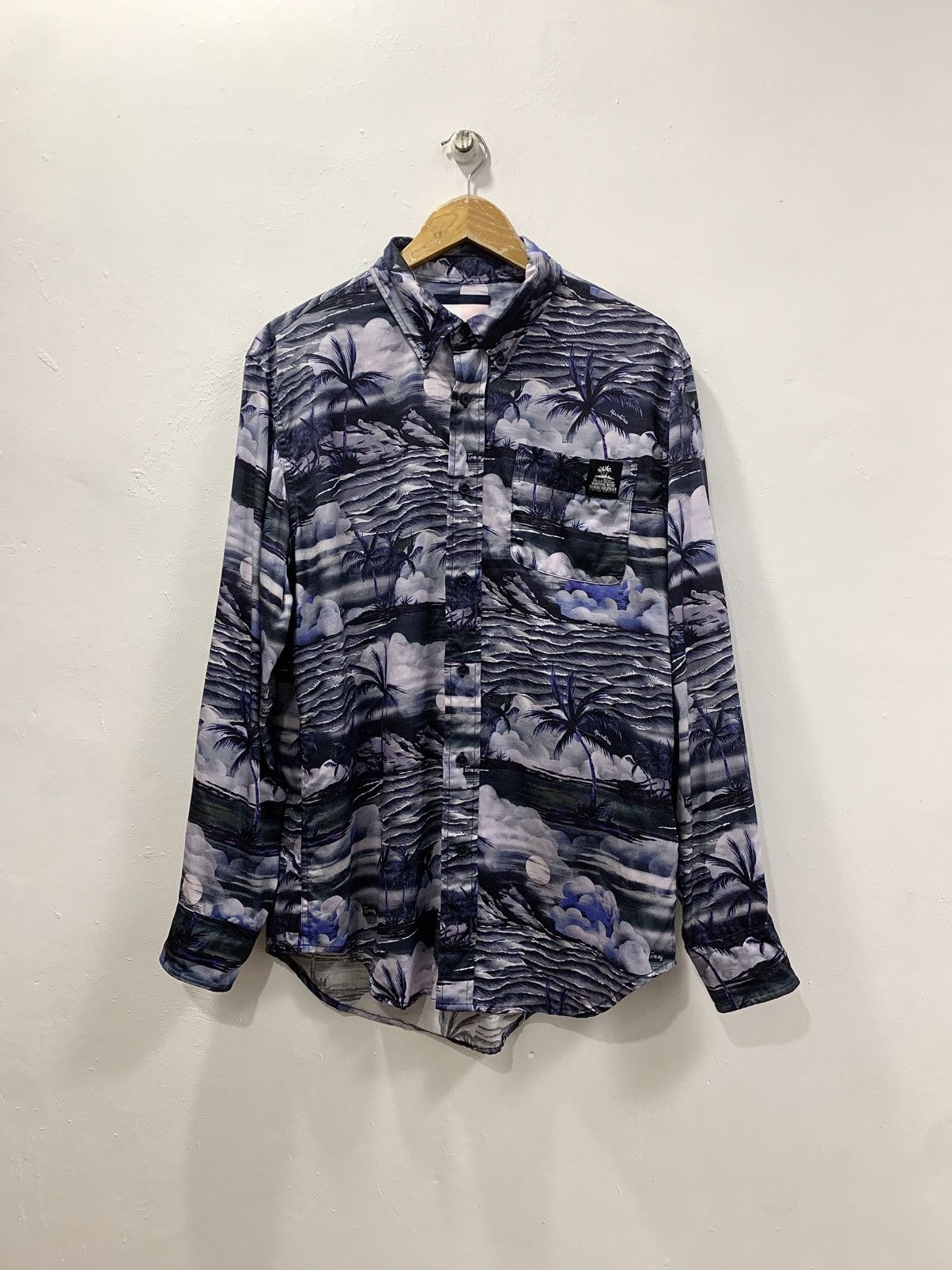 Martine Rose × Tommy Jeans MARTINE ROSE x TOMMY JEANS NIGHT SKY - TROPICAL SHIRT Size US S / EU 44-46 / 1 - 3 Thumbnail