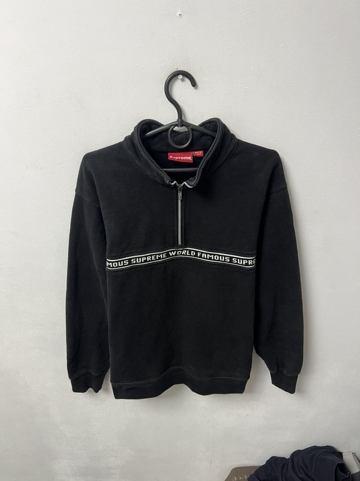 Supreme Collegiate Half Zip Pullover 1/3 Full Zip