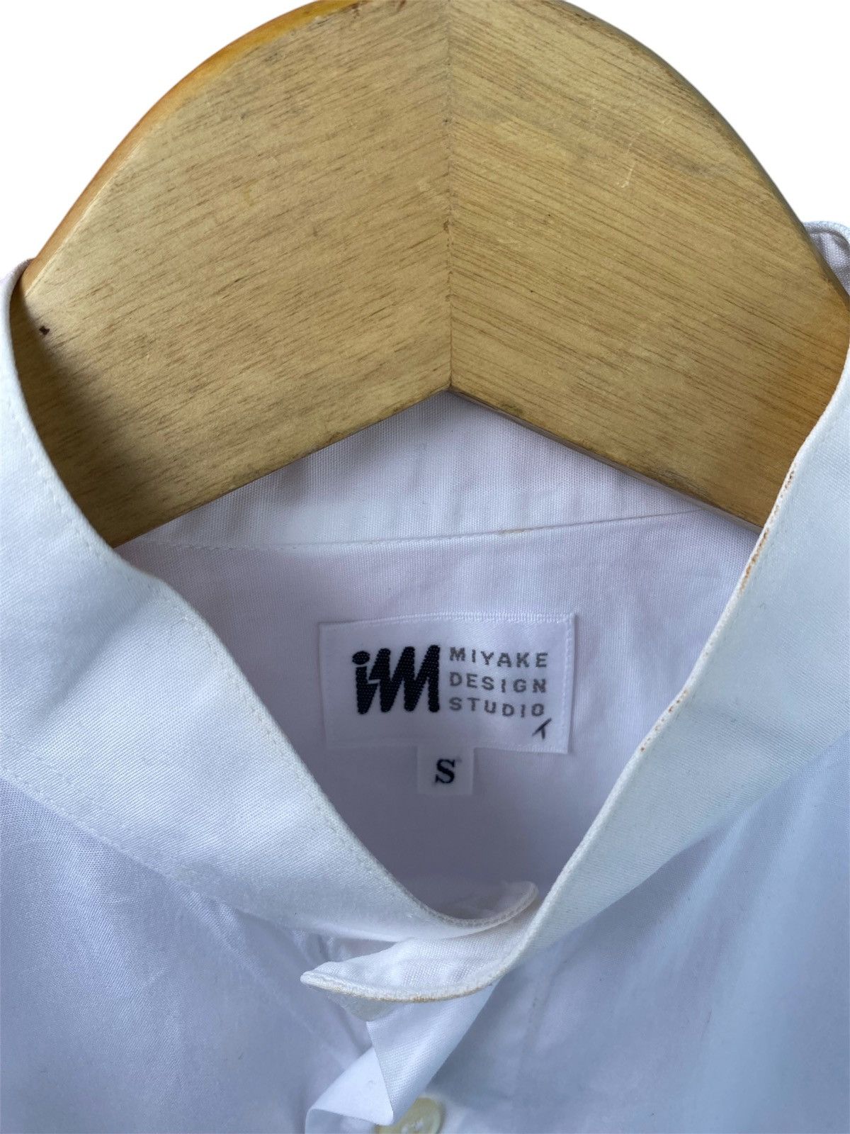 Homme Plisse Issey Miyake × Issey Miyake × Pleats Please Issey Miyake Vintage Issey Miyake Shanghai Collar Hidden Button Shirt Size US S / EU 44-46 / 1 - 4 Thumbnail