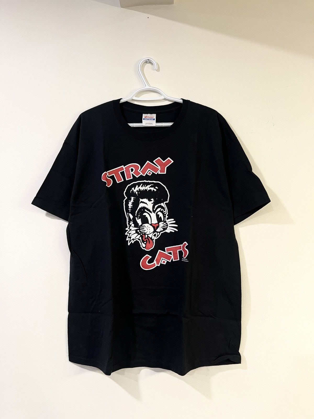 Band Tees × Vintage Vintage Y2K Stray Cats Band Tee Size US XL / EU 56 / 4 - 1 Thumbnail