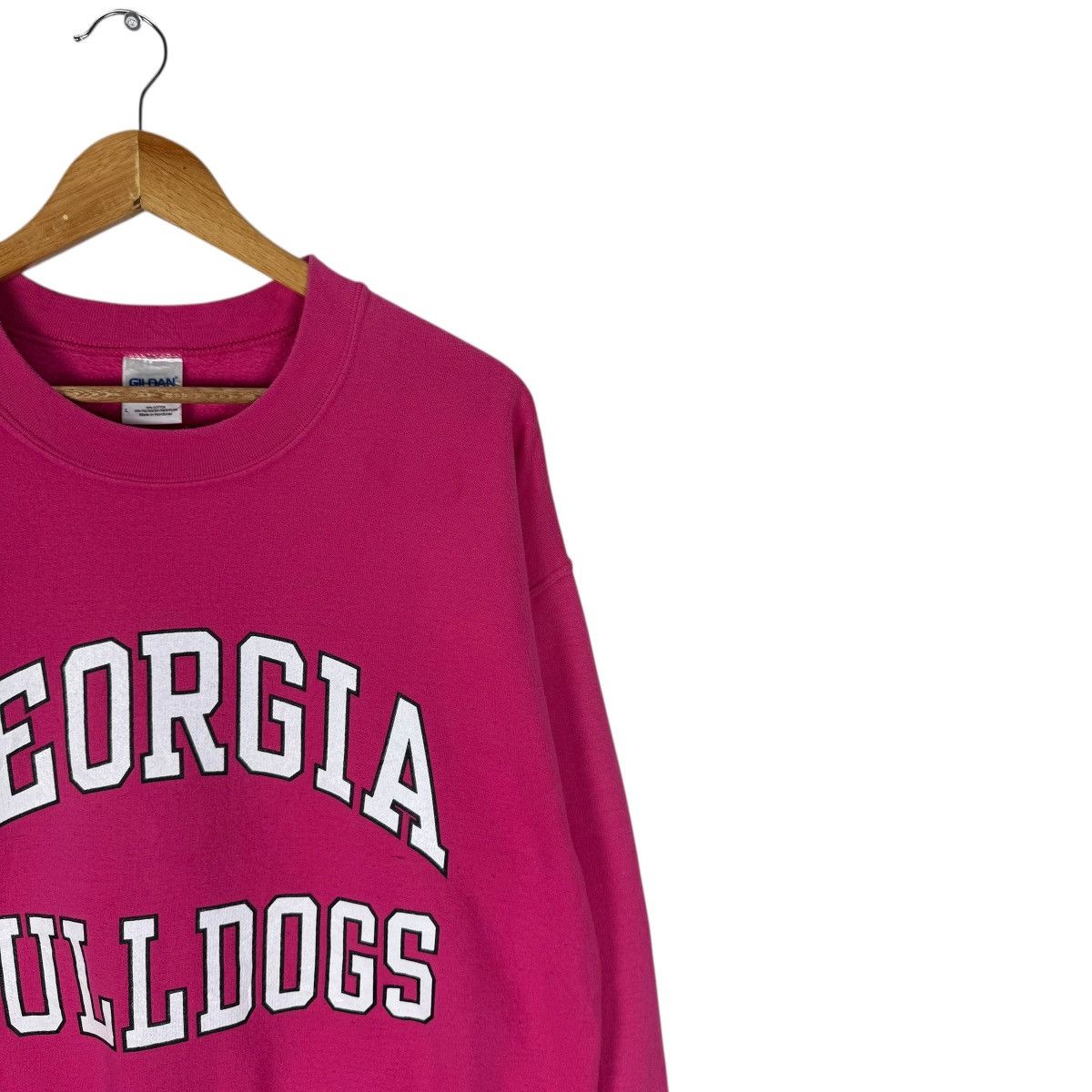 Gildan ☀️GEORGIA BULLDOGS SWEATSHIRT CREWNECK Size US L / EU 52-54 / 3 - 4 Thumbnail