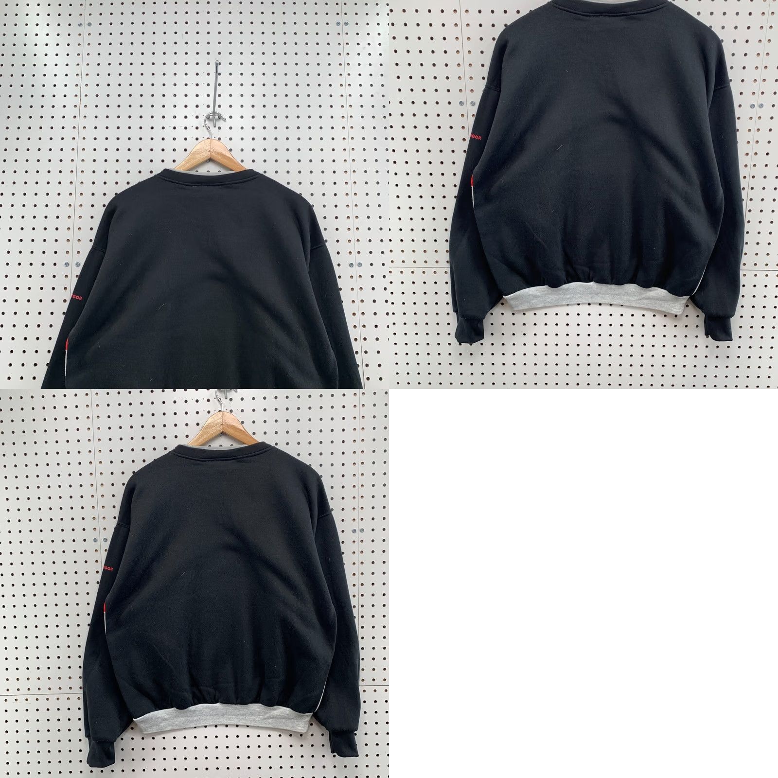 McGregor Vintage McGregor Striped Crewneck Sweatshirt - Large Black, Red, 23.5x26 - Mens Size US S / EU 44-46 / 1 - 10 Thumbnail