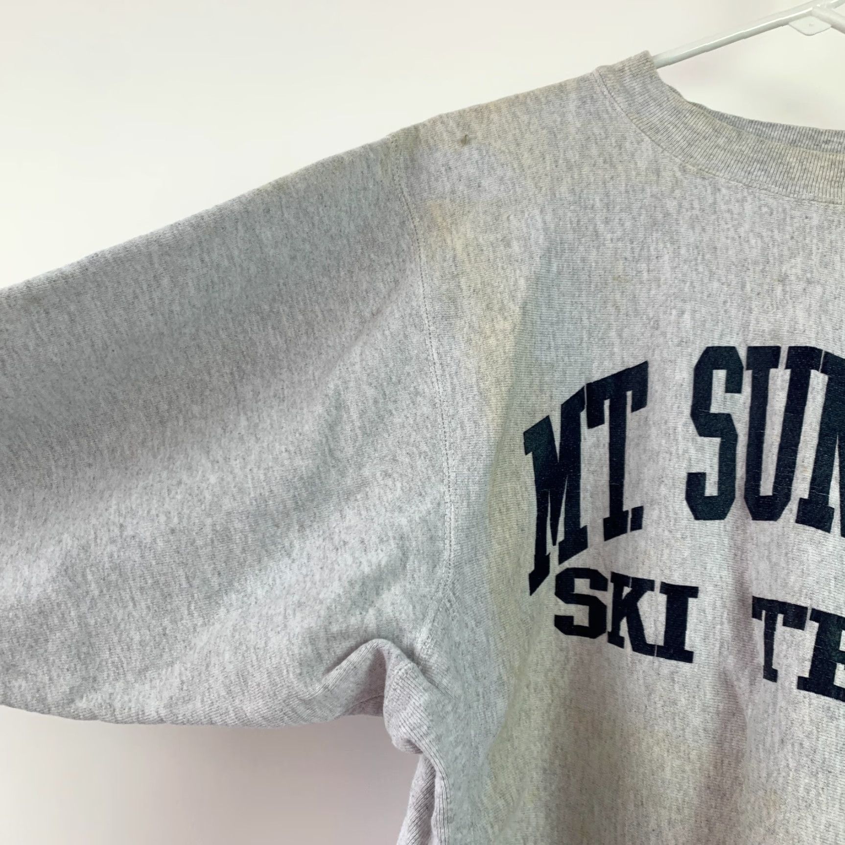 Vintage VINTAGE Kellsport Mt Sunapee Ski Team Sweatshirt Shirt Mens L Gray Reversible Skiing 90s Event Winter Size US L / EU 52-54 / 3 - 2 Thumbnail