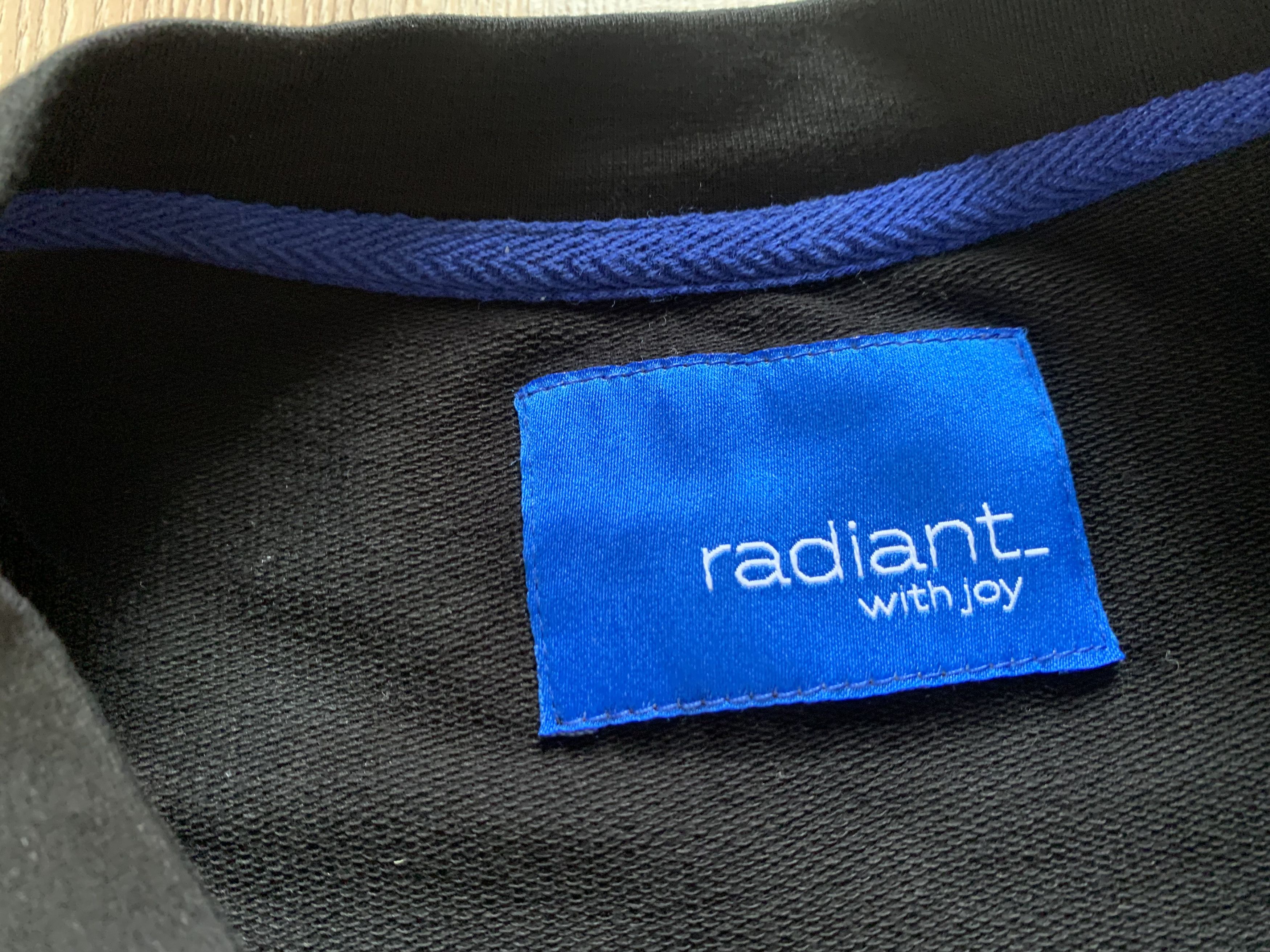 Other Radiant Oversized Black Cotton Printed T Shirt Size US XL / EU 56 / 4 - 9 Thumbnail