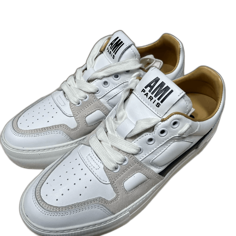 AMI AMI Paris Low-Top Suede Sneakers Size US 8 / EU 41 - 1 Thumbnail