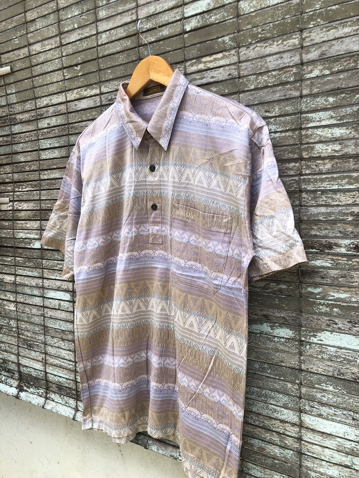 Dior Vntage 90s Aramis Single Pocket Polo Shirt Size US L / EU 52-54 / 3 - 12 Thumbnail
