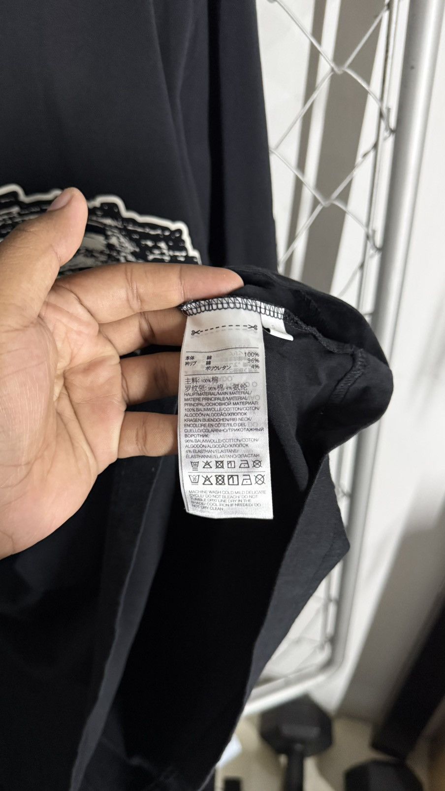 Yohji Yamamoto Y-3 YOHJI YAMAMOTO PUFF GRAPHIC PRINT LOGO LONG SLEEVE Size US S / EU 44-46 / 1 - 9 Thumbnail