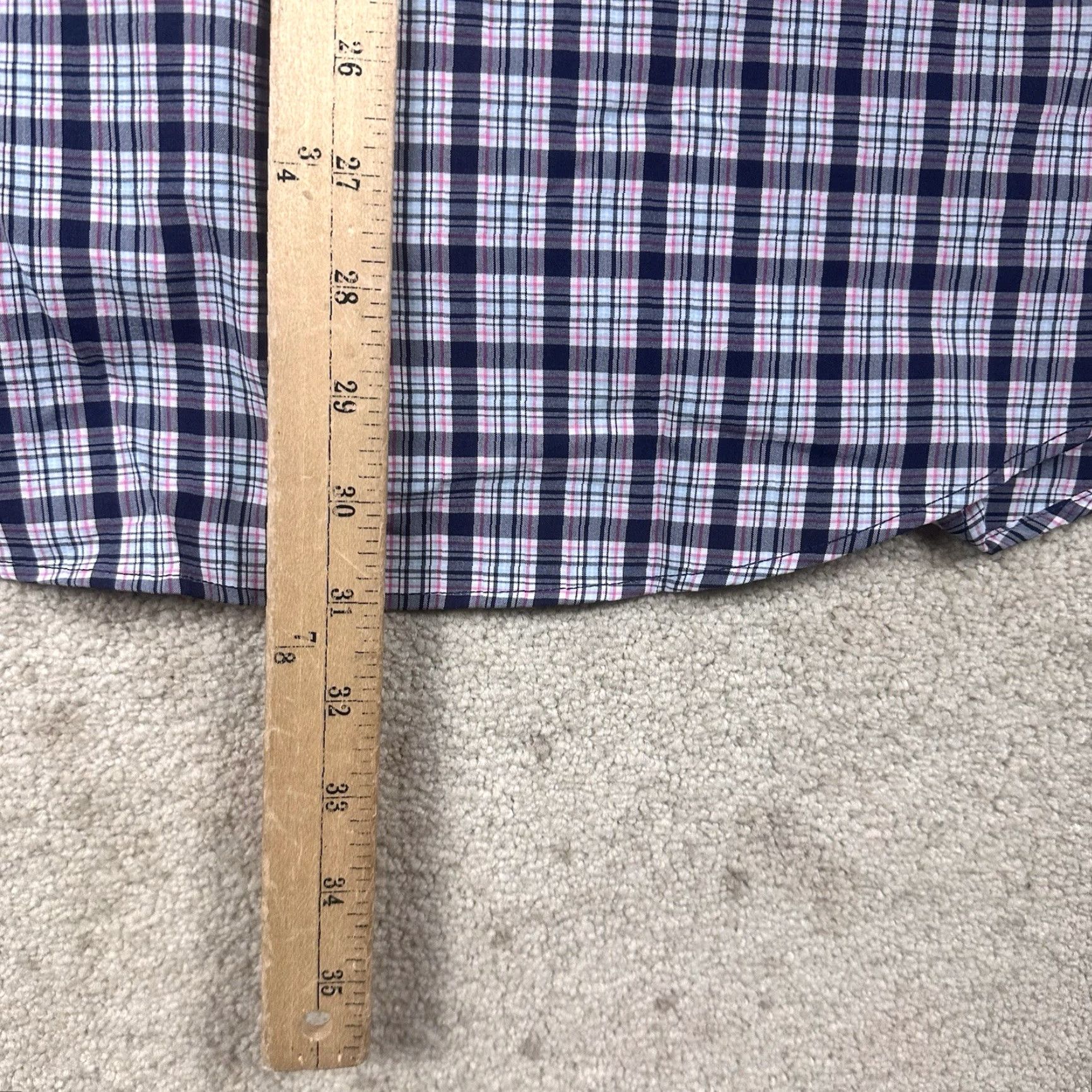 Peter Millar Peter Millar Shirt Mens Large Pink Plaid Multicolor Stretch Button Up Classic Colorful Preppy Size US L / EU 52-54 / 3 - 6 Thumbnail