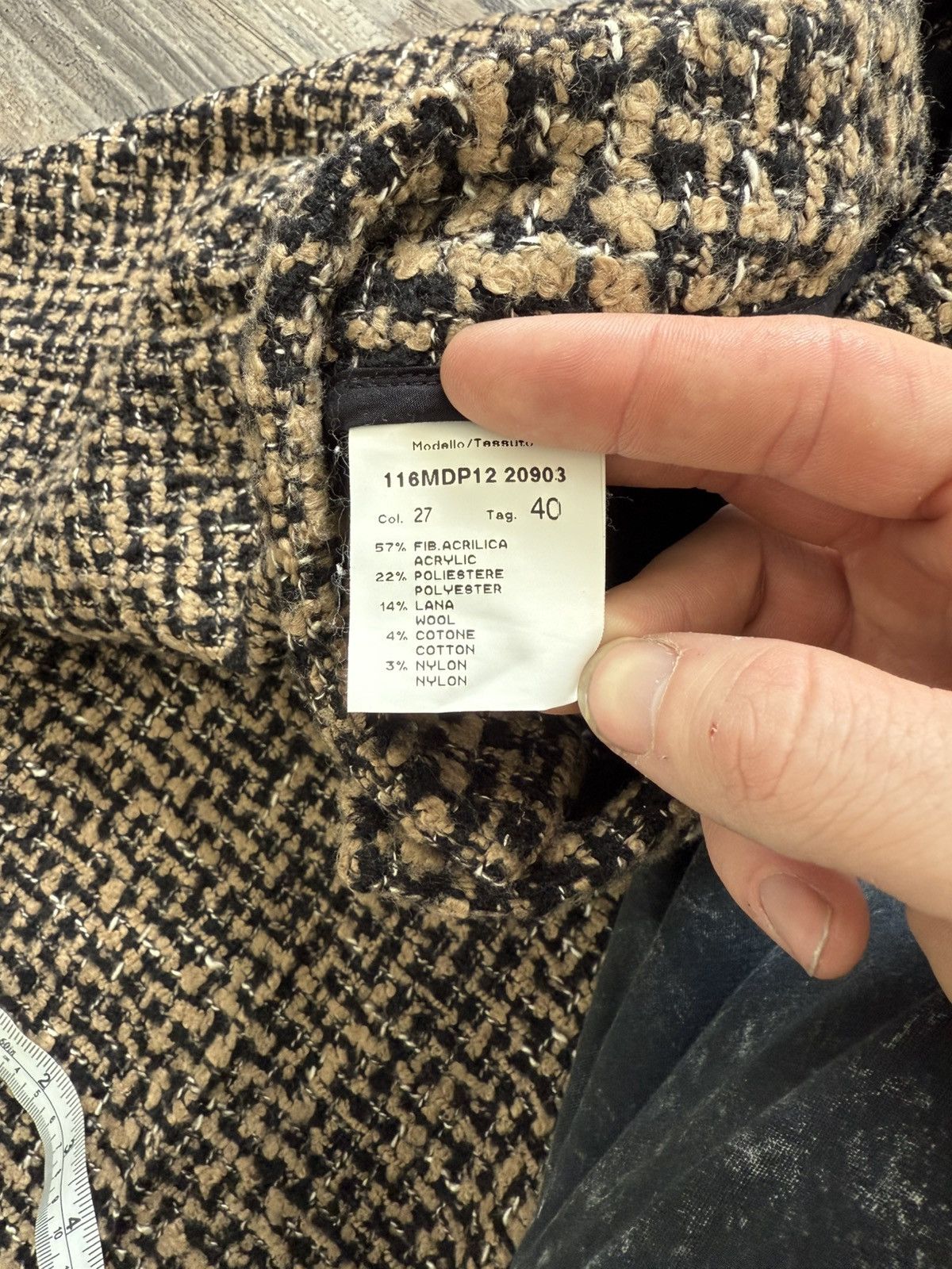 MSGM MSGM Tweed Pants Size 27" / US 4 / IT 40 - 7 Thumbnail