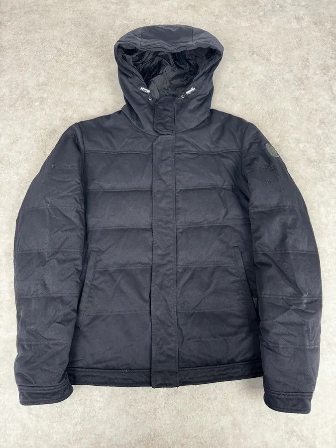 Gucci 2010s Gucci Black Dark Hooded Puffer Jacket Size US M / EU 48-50 / 2 - 1 Thumbnail