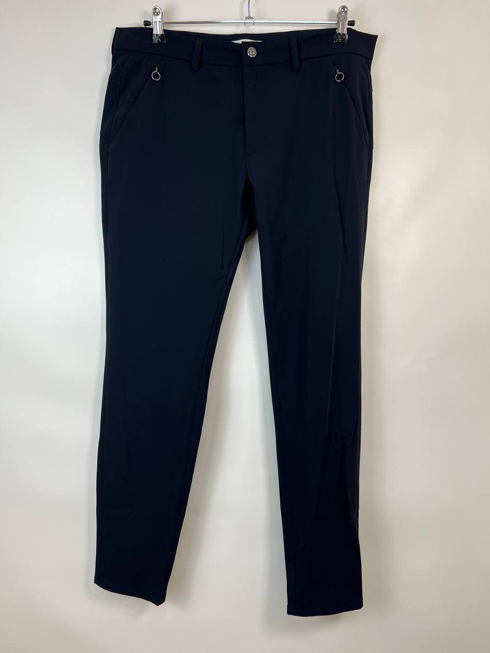 Other RAFFAELLO ROSSI SIMONA LONG PANTS NAVY SLIM TROUSERS Sz 44 Size 30" / US 8 / IT 44 - 1 Thumbnail