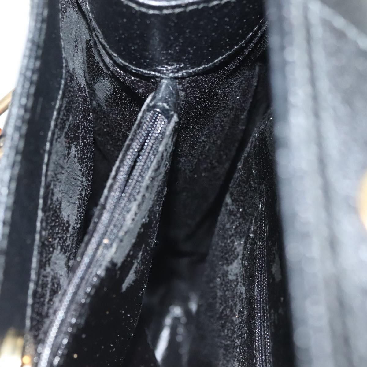 Gucci GUCCI Bamboo Hand Bag Leather Black Gold 002 2122 002 2122 Size ONE SIZE - 18 Thumbnail