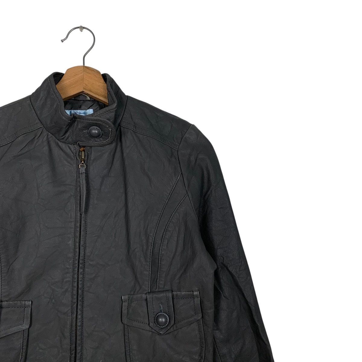 Japanese Brand Japanese Brand Eddy Formation Women Leather Jacket Size S / US 4 / IT 40 - 5 Thumbnail