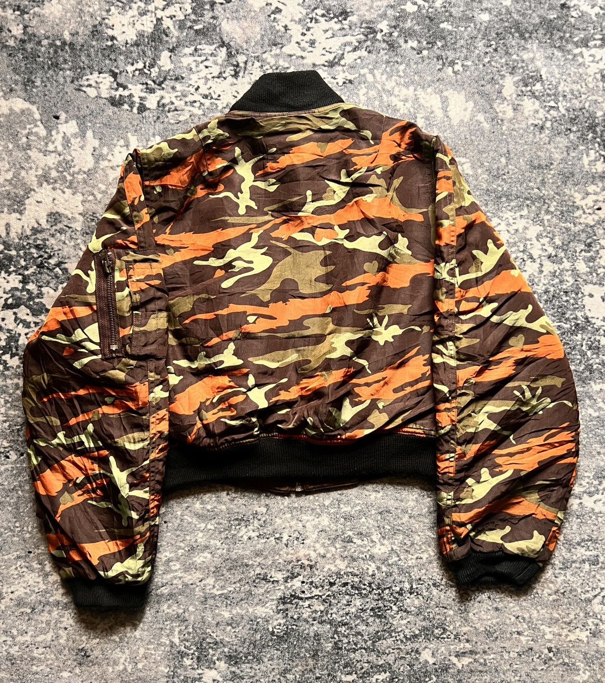 Jean Paul Gaultier Jean Paul Gaultier MA-1 Camo Junior Gaultier Bomber Jacket Size US XS / EU 42 / 0 - 2 Thumbnail