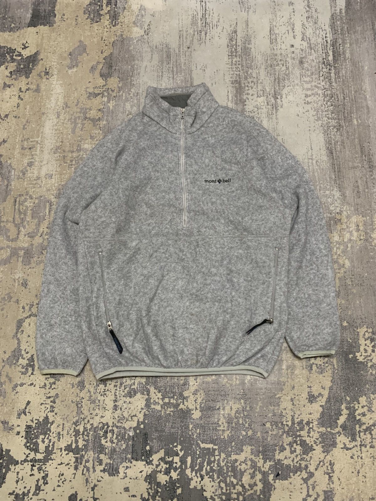 Montbell Vintage Mont-bell Fleece Half Zipper Pullover Outdoor Jacket Size US M / EU 48-50 / 2 - 1 Thumbnail