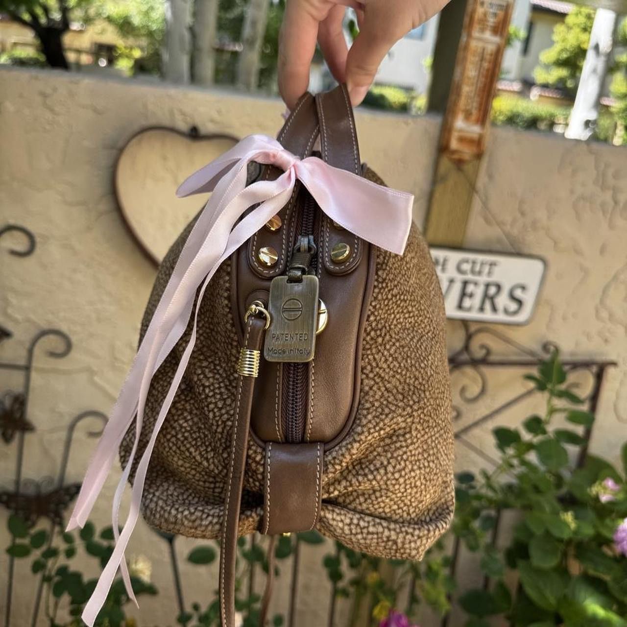 Vintage Vintage Suede Italian Bag Size ONE SIZE - 4 Thumbnail