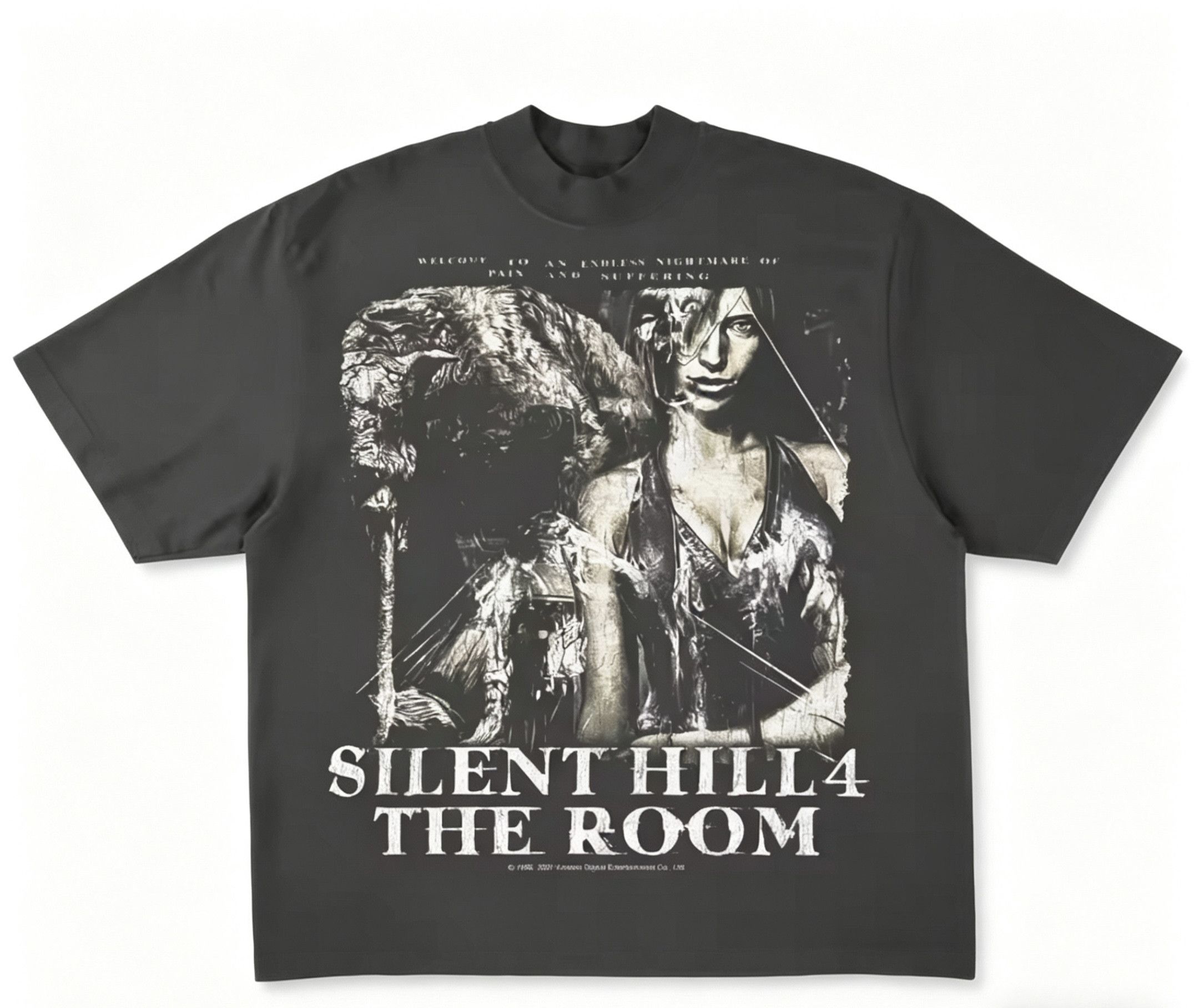 Japanese Brand Streetwear Vintage Scary Silent Hill 4 Game Print T-Shirt Size US S / EU 44-46 / 1 - 3 Thumbnail