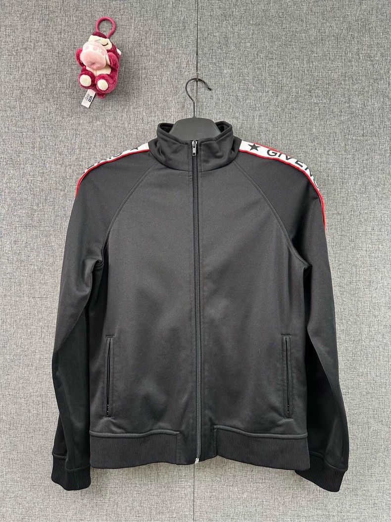 Givenchy Givenchy Size38 Black Letter Side Logo Long Sleeve Jacket Size US M / EU 48-50 / 2 - 1 Thumbnail