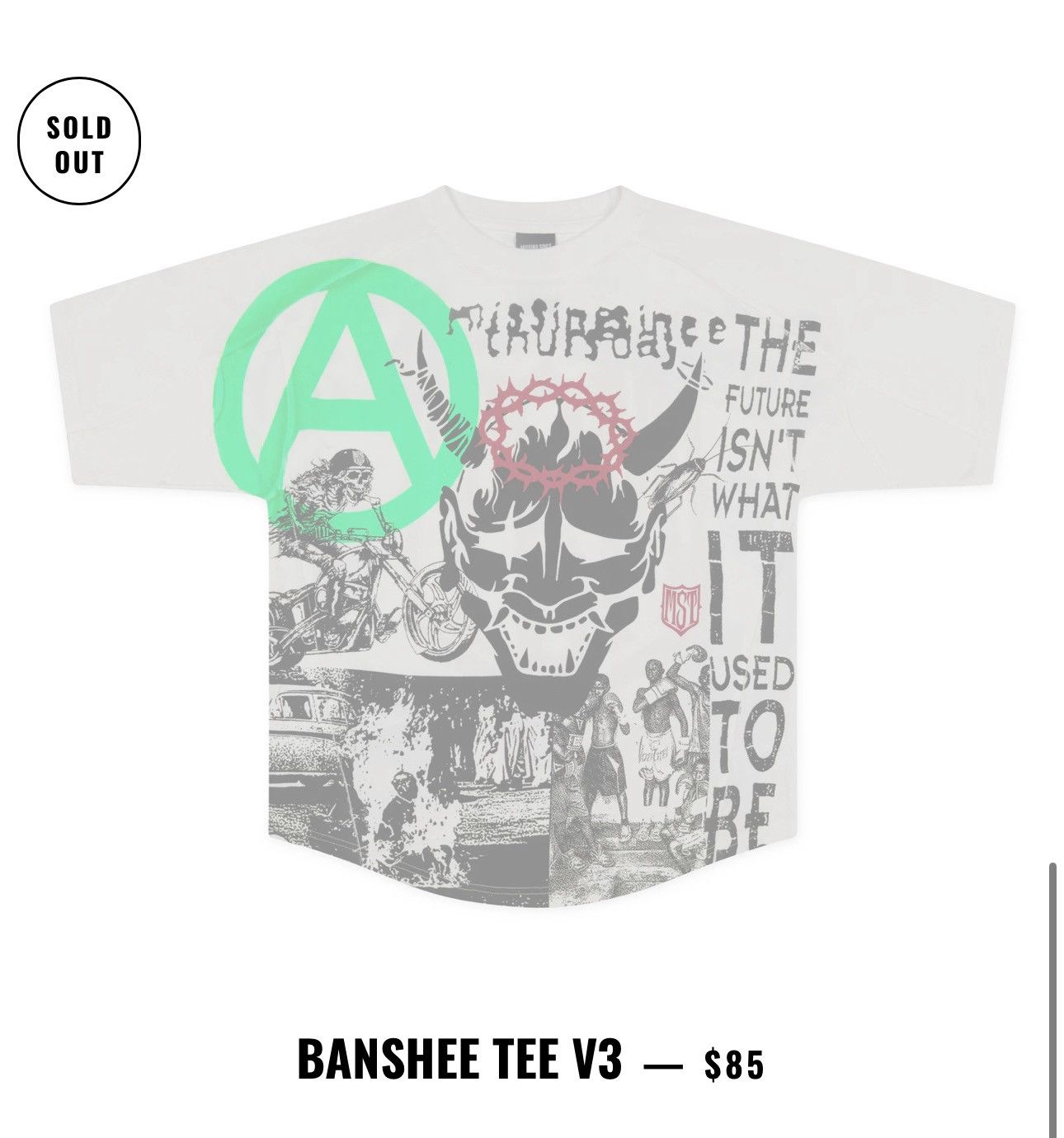 Missing Since Thursday Missing Since Thursday Banshee Tee Size US S / EU 44-46 / 1 - 1 Preview
