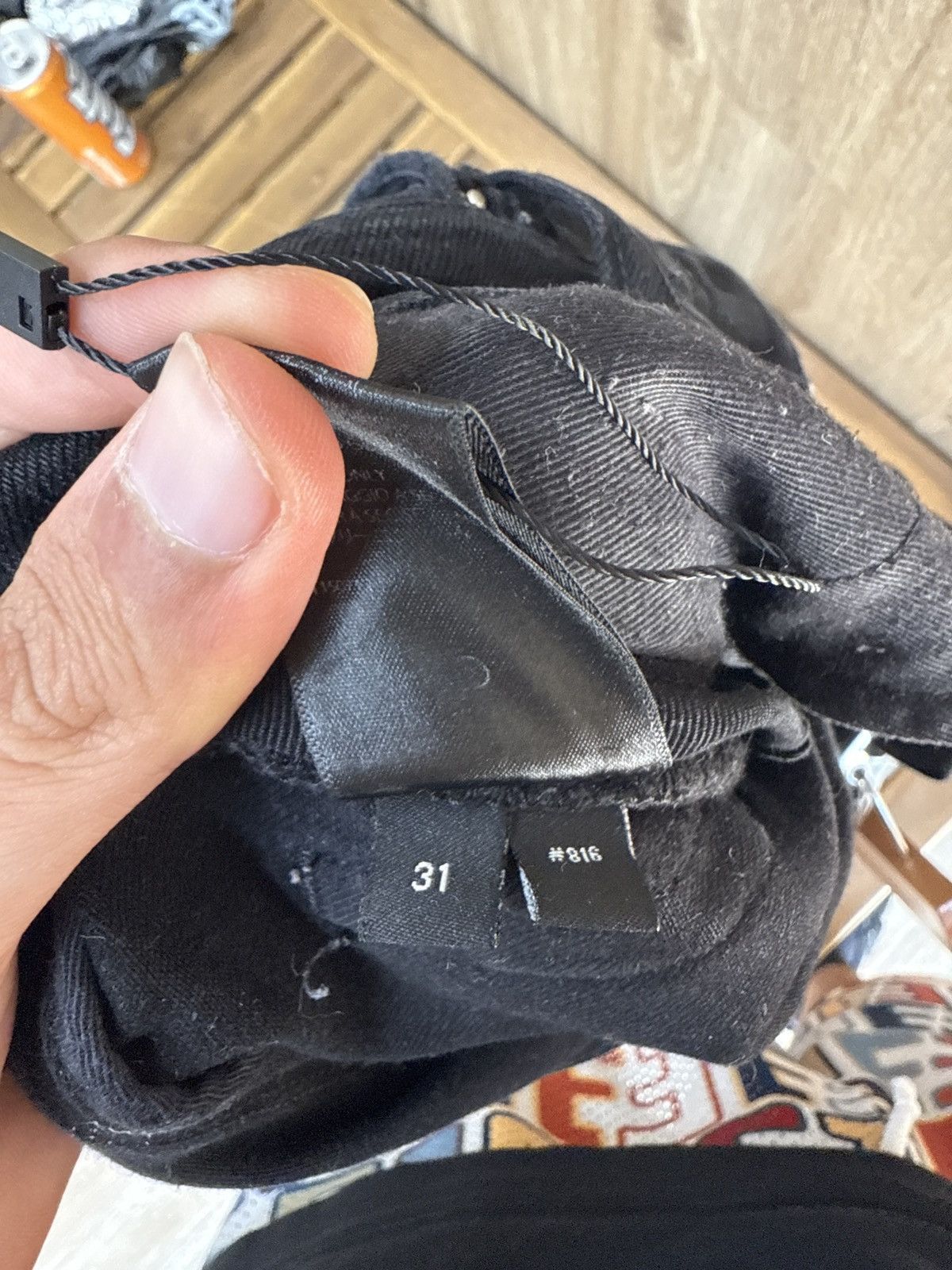 Amiri Amiri Black MX2 Denim Jeans Size US 31 - 11 Thumbnail