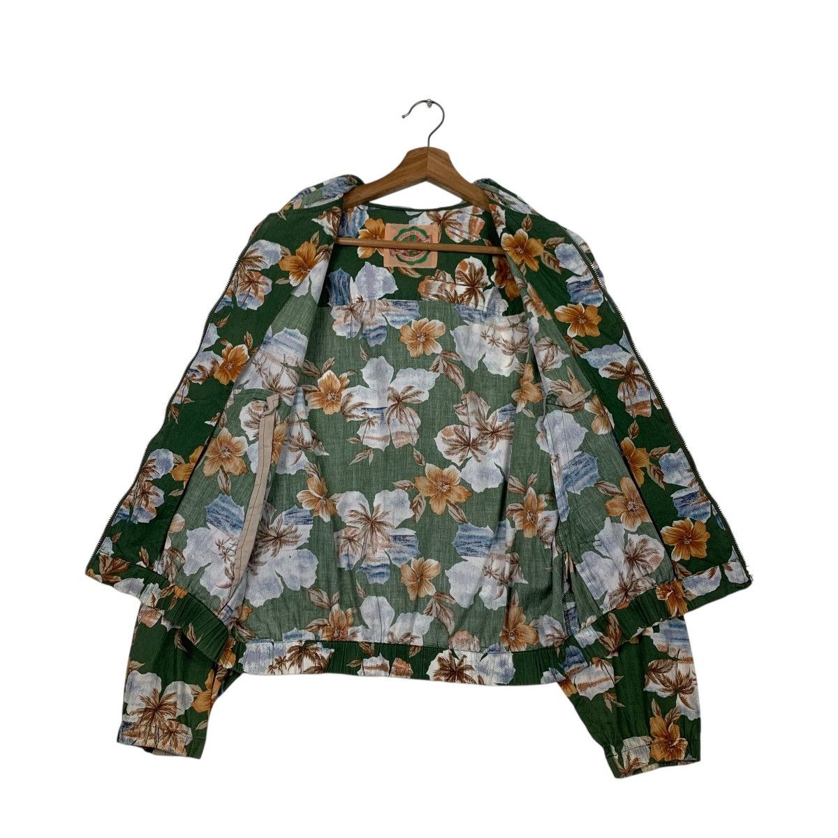 Japanese Brand ATELIER SAB STUDIO Fullprint Crop Jacket #2191-C97 Size US S / EU 44-46 / 1 - 12 Thumbnail