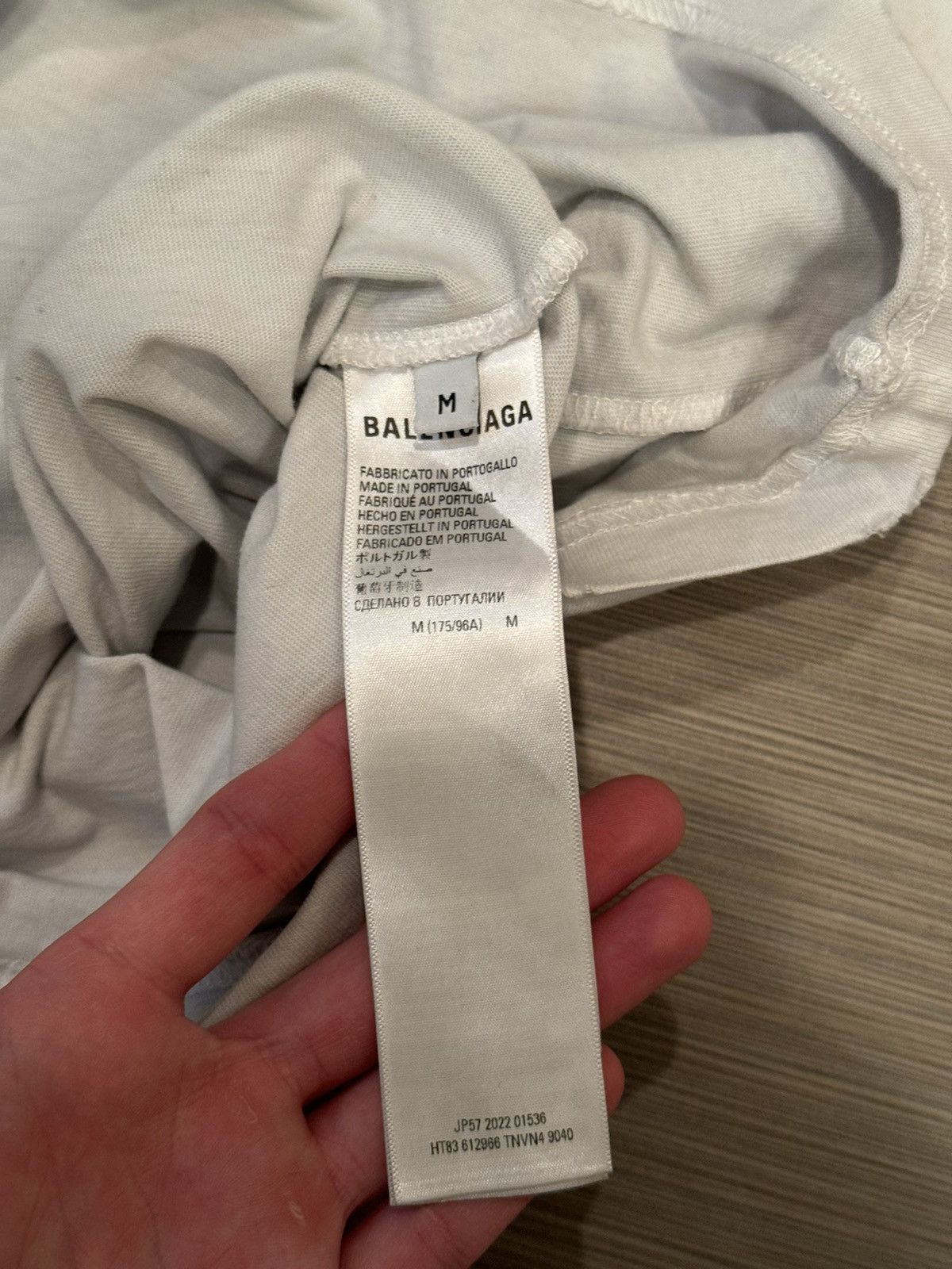 Balenciaga Graphic Logo Tee Size US M / EU 48-50 / 2 - 5 Thumbnail