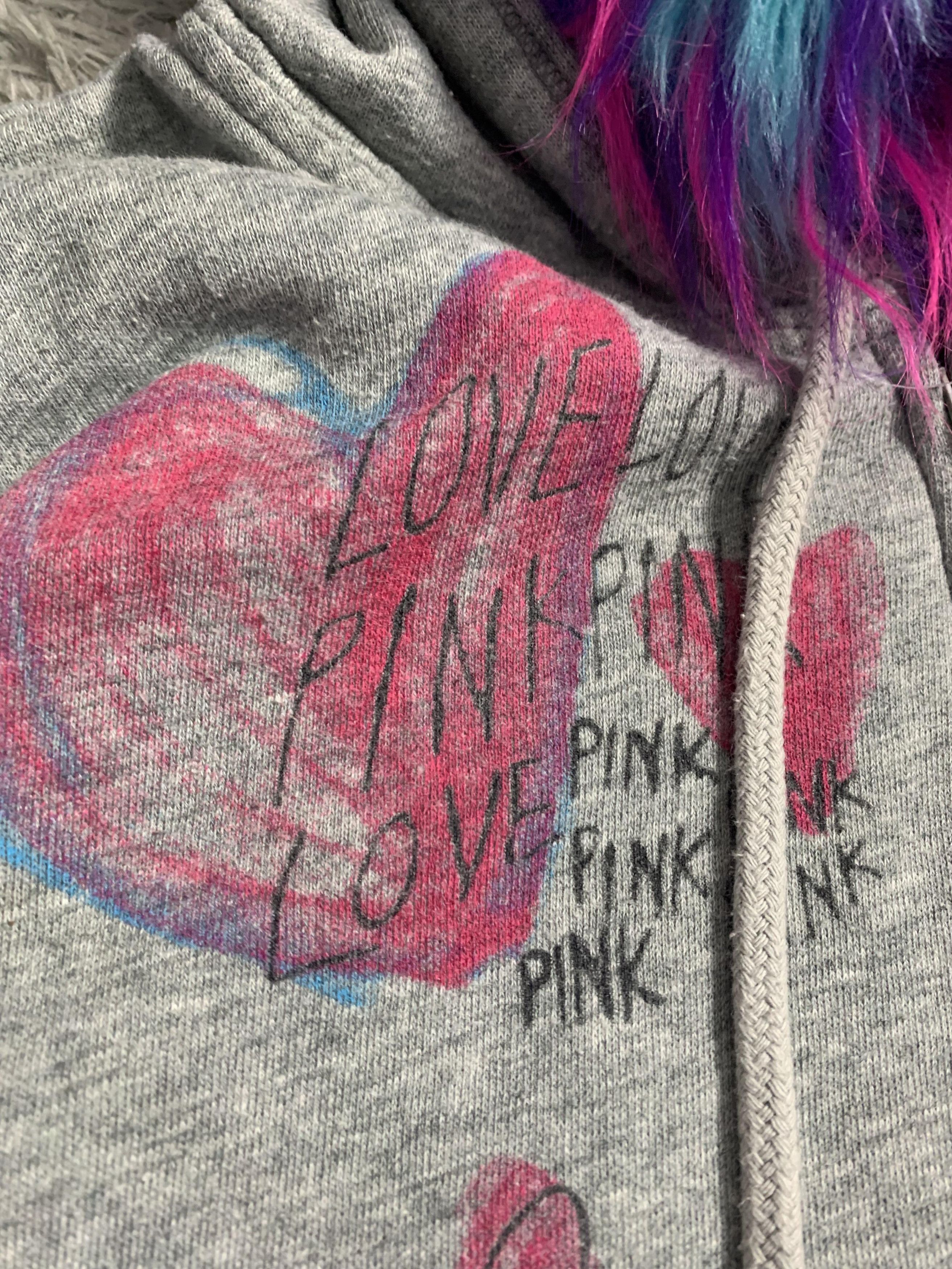 Japanese Brand Crazy Punk and Love Japan Harajuku Fur Hoodie Size US M / EU 48-50 / 2 - 3 Thumbnail