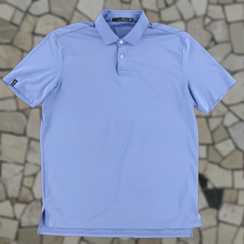 RLX Ralph Lauren VINTAGE RLX Ralph Lauren Polo Shirt Blue Men's L Size US L / EU 52-54 / 3 - 1 Thumbnail