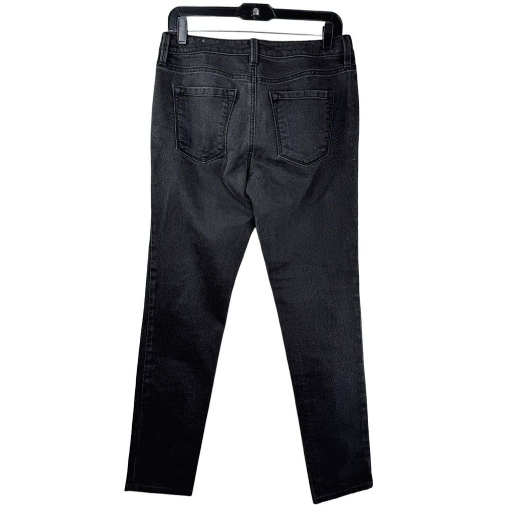 Loft ANN TAYLOR LOFT Women's Designer Black Modern Skinny Jean 6 Size 28" / US 6 / IT 42 - 6 Thumbnail