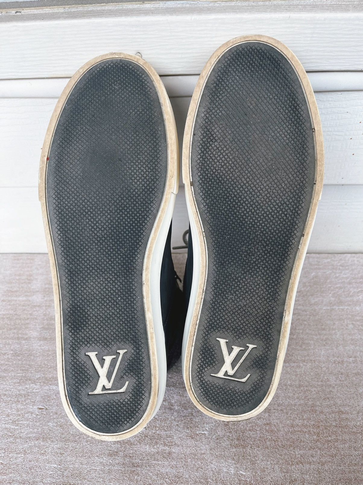Louis Vuitton high-top sneakers