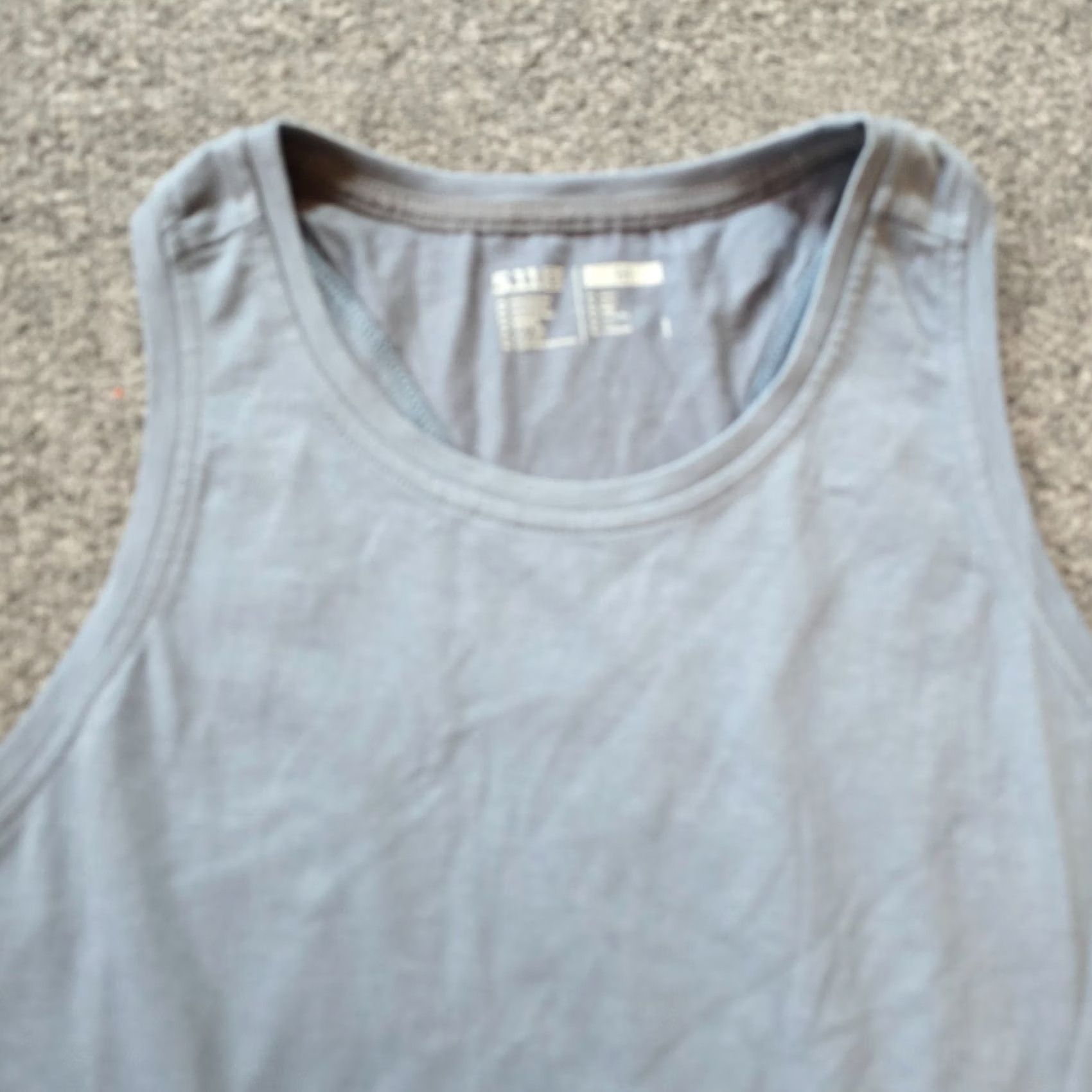 Vintage 5.11 Tactical Tank Top Womens Size Medium Gray Blue Holly Racerback Sleeveless Pullover Athletic Casual Shirt Size M / US 6-8 / IT 42-44 - 2 Thumbnail