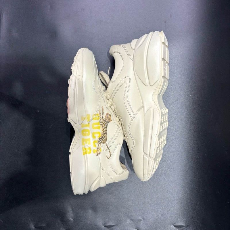 Gucci Gucci Rhyton Leather Low-Top Dad Sneakers - Size US 7.5 / EU 40-41 - 7 Thumbnail