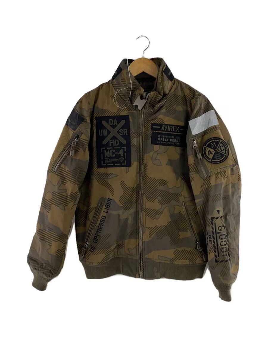 Avirex Avirex Camouflage Polyester Flight Jacket Khaki Size US L / EU 52-54 / 3 - 1 Thumbnail