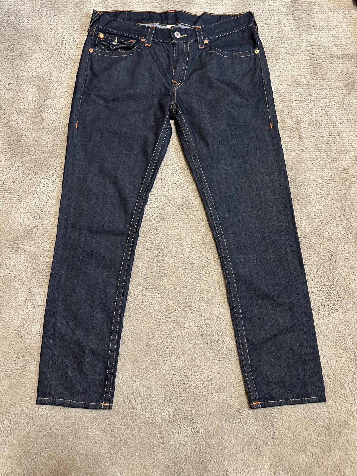 True Religion True Religion Jeans Mens 36 Blue Skinny Fit Size US 36 / EU 52 - 6 Thumbnail