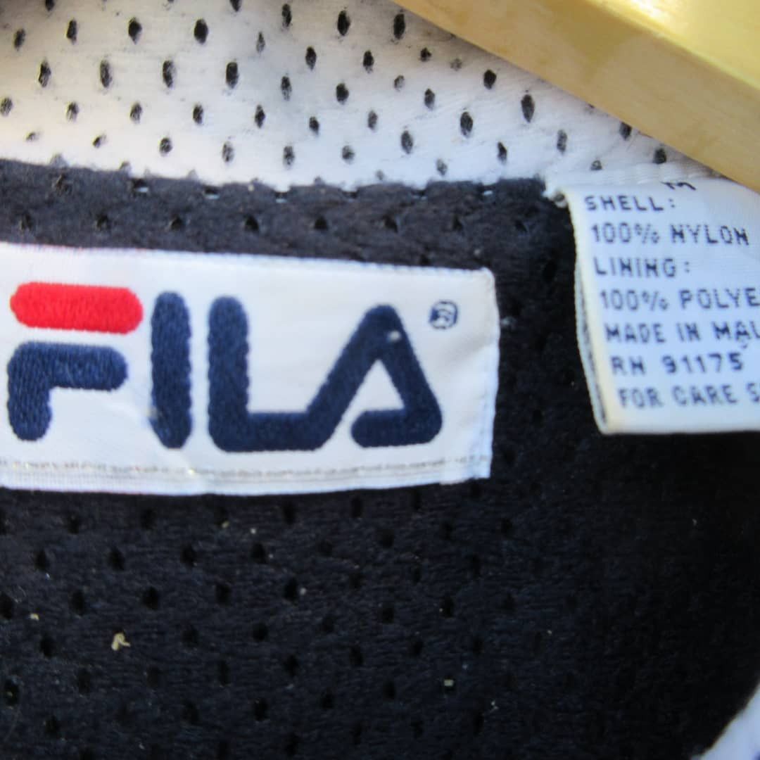 Fila Vintage Fila Windbreaker Jacket In 2 quarter tone jacket Size US M / EU 48-50 / 2 - 3 Thumbnail