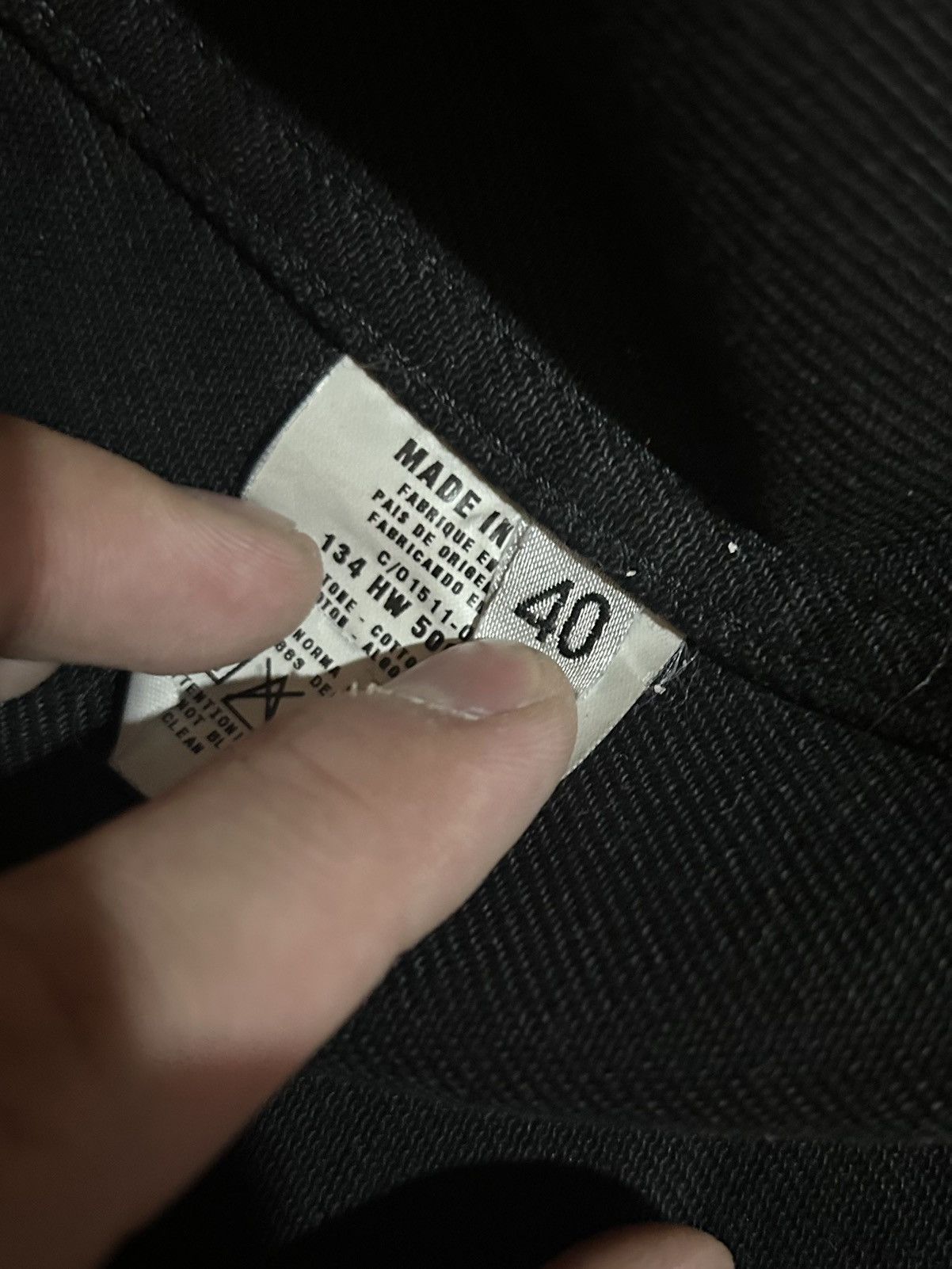 Helmut Lang Helmut Lang 1999 Oversleeve Waxed Coated Denim Jacket Size US S / EU 44-46 / 1 - 5 Thumbnail