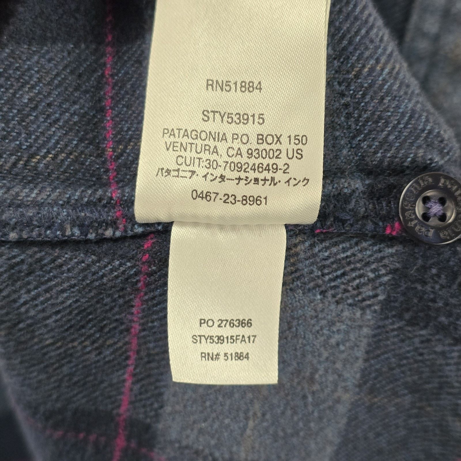 Patagonia Patagonia W'S Long Sleeve Fjord Flannel Shirt 4 Womens Small Size S / US 4 / IT 40 - 6 Thumbnail
