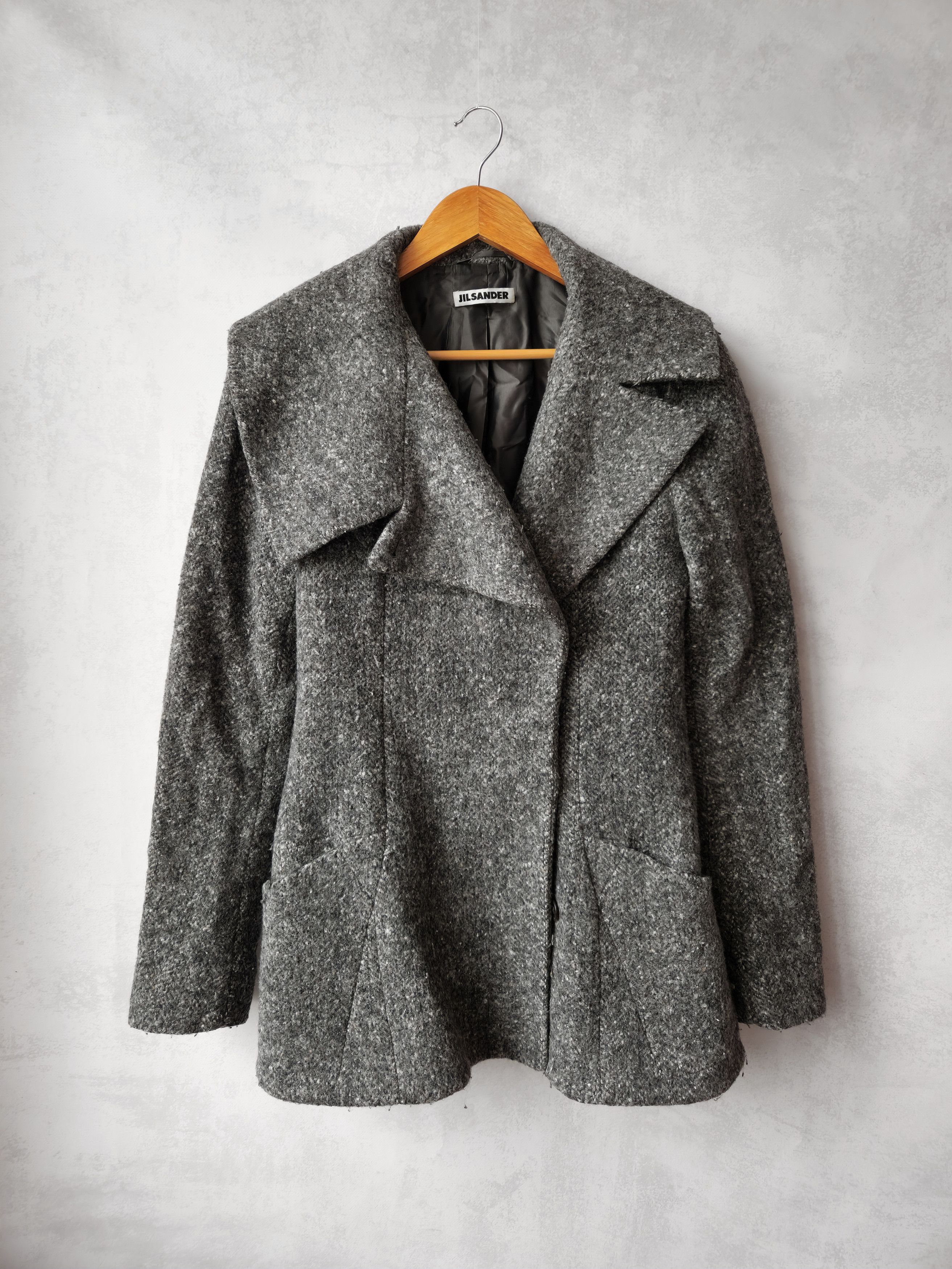 Jil Sander Jil Sander wool coat button ups Size XS / US 0-2 / IT 36-38 - 1 Thumbnail