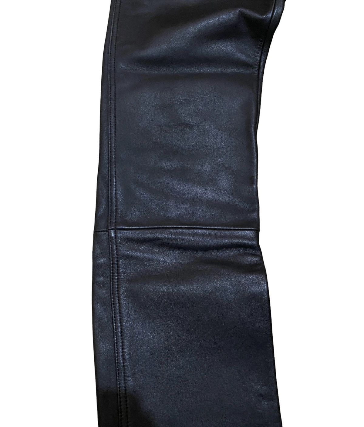 Genuine Leather Vintage IXS Motorcycle Leather Biker Pants Size US 30 / EU 46 - 2 Thumbnail