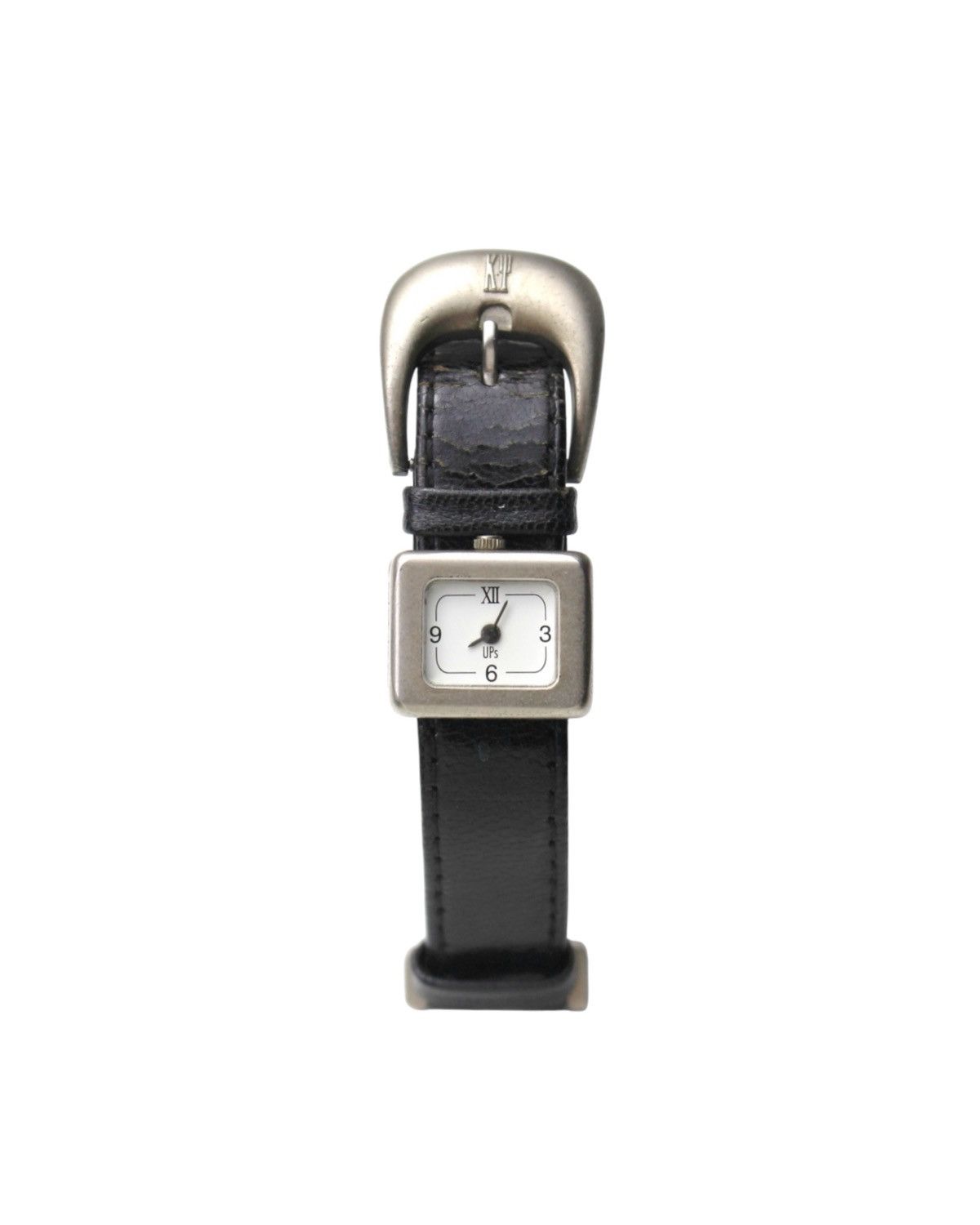 Vintage 2000S UPS JAPAN BUCKLE BELT LEATHER QUARTZ WATCH Size ONE SIZE - 3 Thumbnail