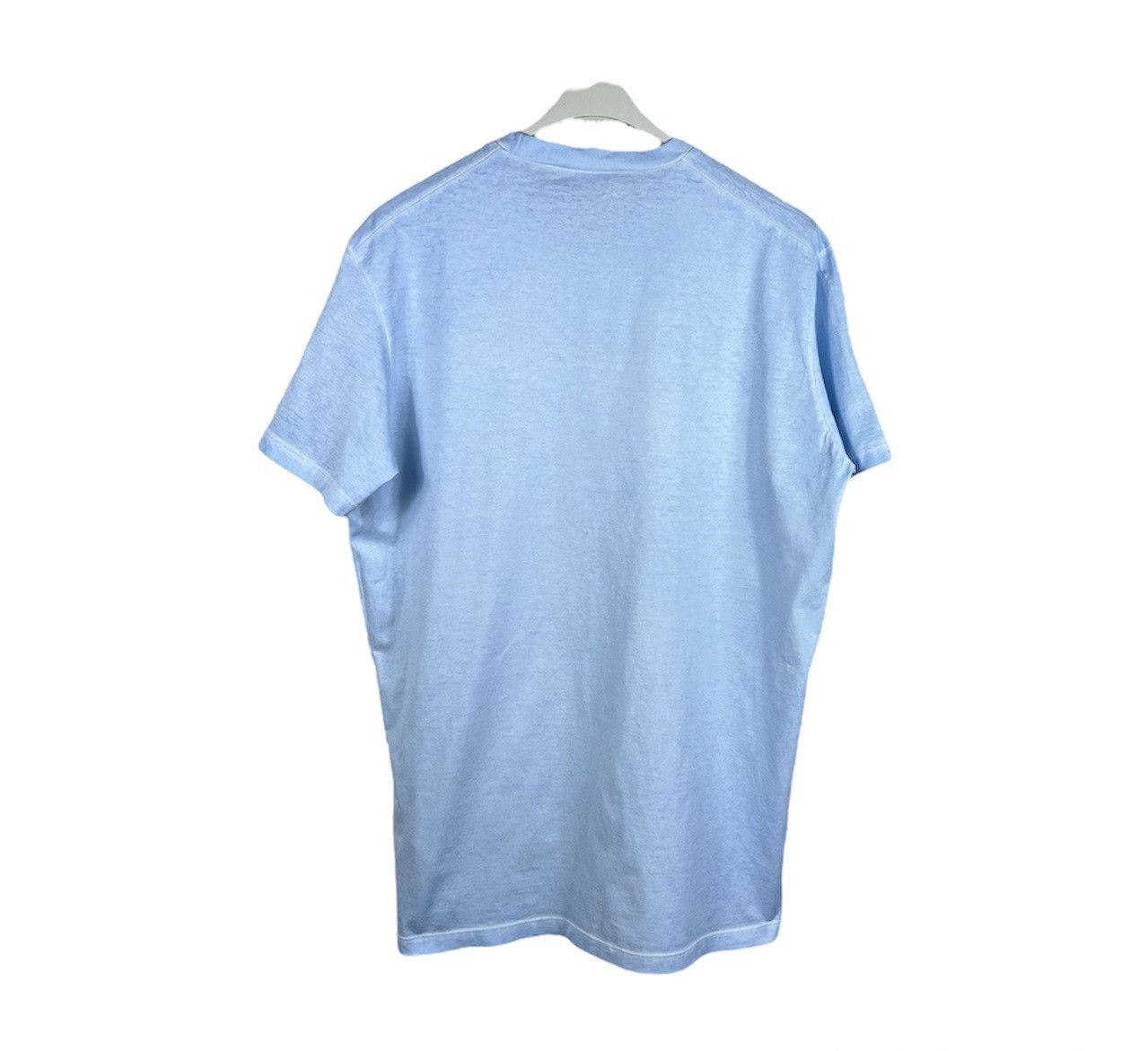 Dsquared2 Dsquared2 light blue t-shirt distressed central logo tee Size US XXL / EU 58 / 5 - 2 Thumbnail