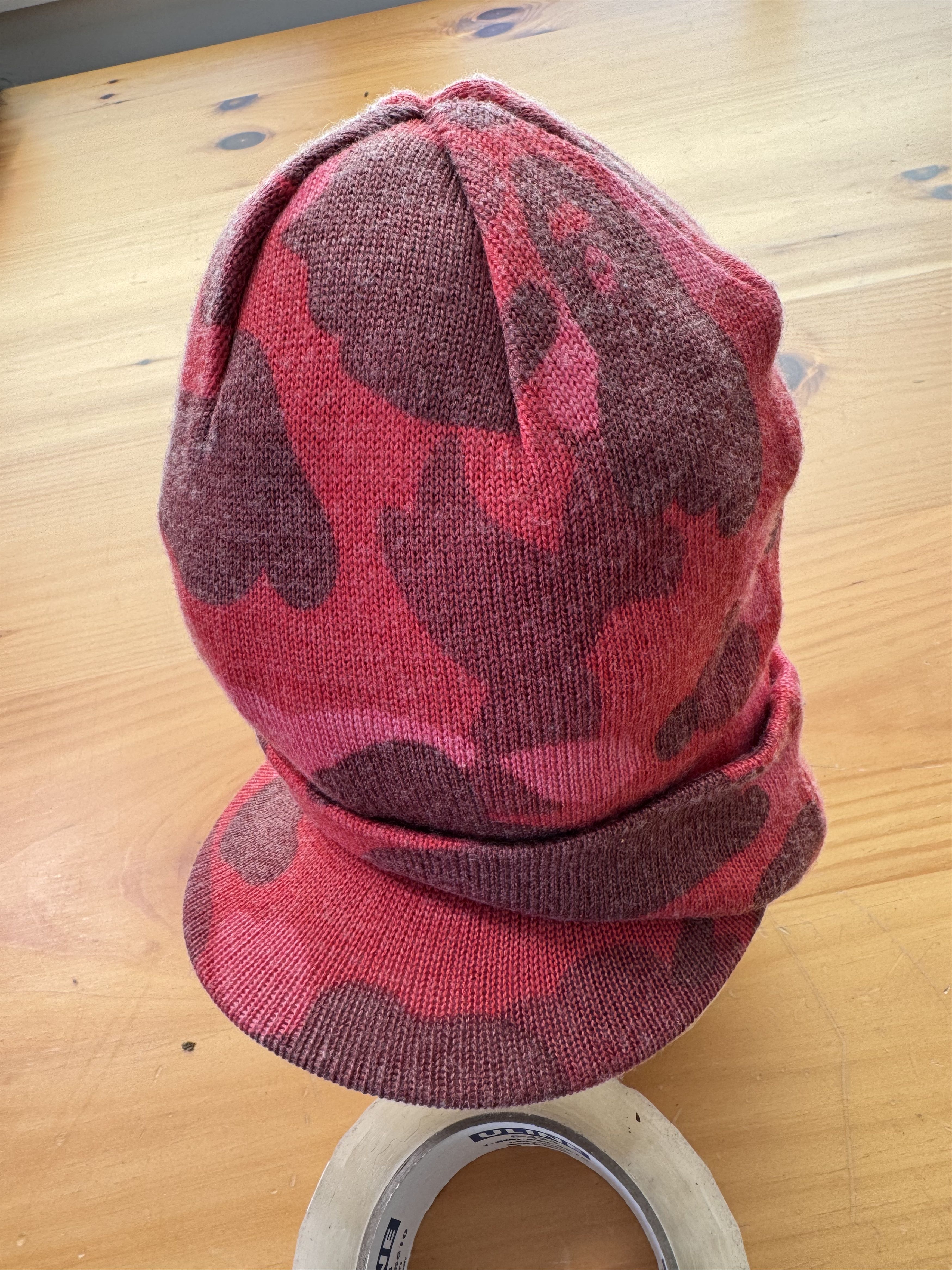 Bape 00's Bape Bathing Ape Beanie Brim Camo Size ONE SIZE - 5 Thumbnail