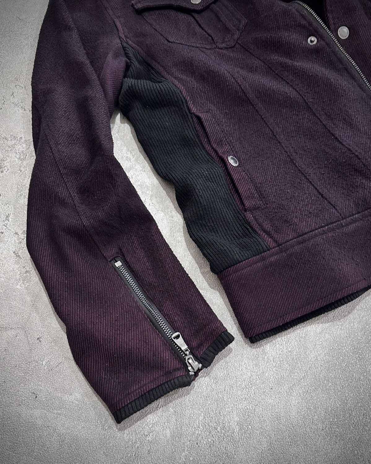 Japanese Brand Vkei Semantic Design Double Zipp Riders Jacket Size US L / EU 52-54 / 3 - 9 Thumbnail