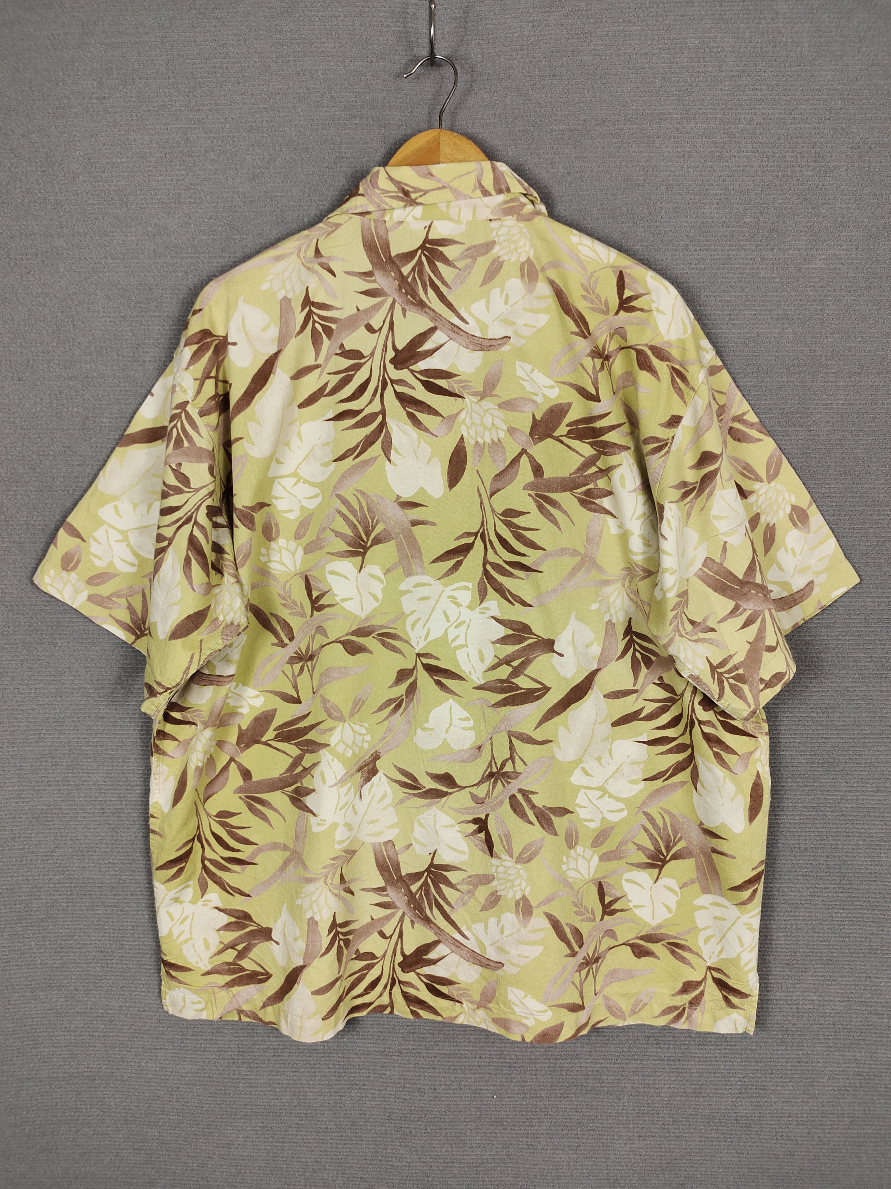 L.L. Bean Vintage L.L. Bean Cotton Rayon Hawaiian Shirt Size US L / EU 52-54 / 3 - 9 Thumbnail