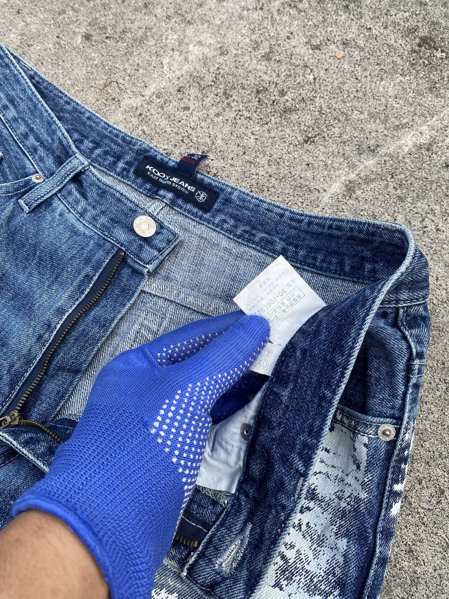 20471120 × 5351 POUR LES HOMMES Koox Jean painter straight cut japanese brand style W32x31 Size US 32 / EU 48 - 6 Thumbnail