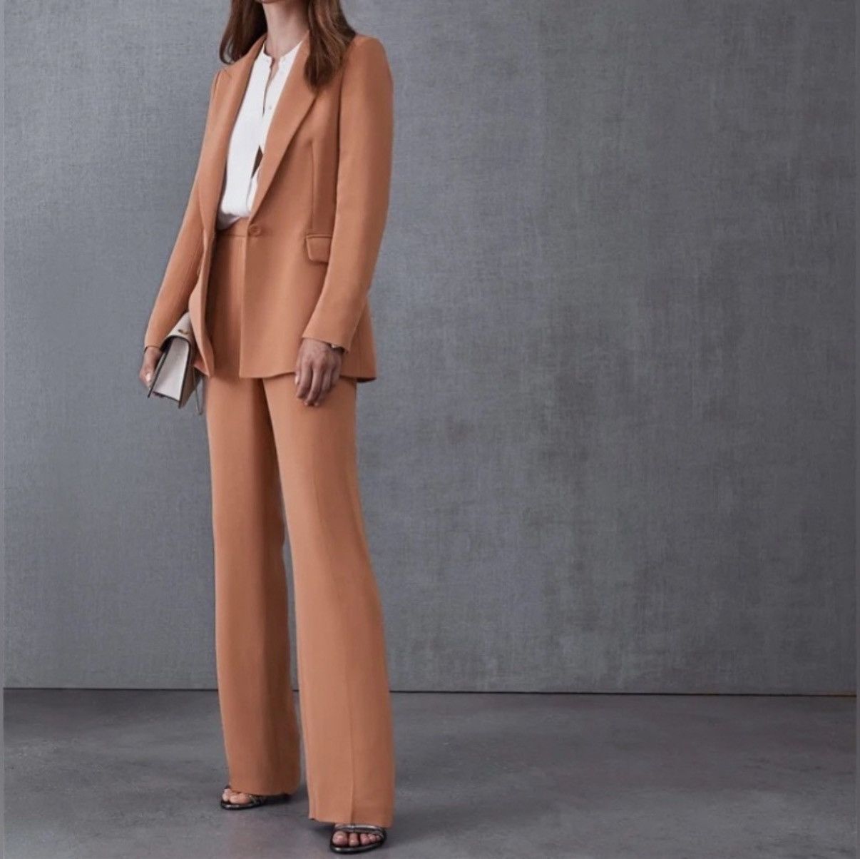 Reiss Reiss Nuria Wide Leg Trousers Size 2 Size 26" / US 2 / IT 38 - 2 Thumbnail