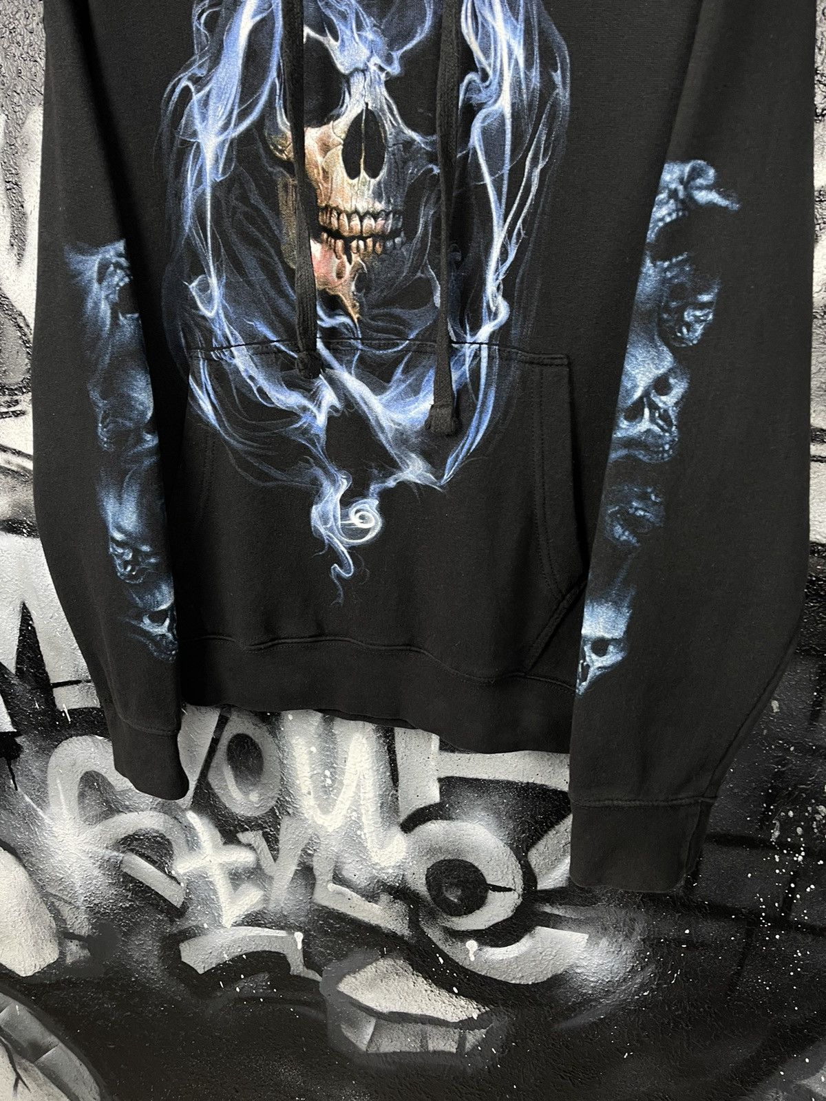 Other Spiral Direct Skull Big Logo Black Hoodie Men’s Size M Size US M / EU 48-50 / 2 - 5 Thumbnail