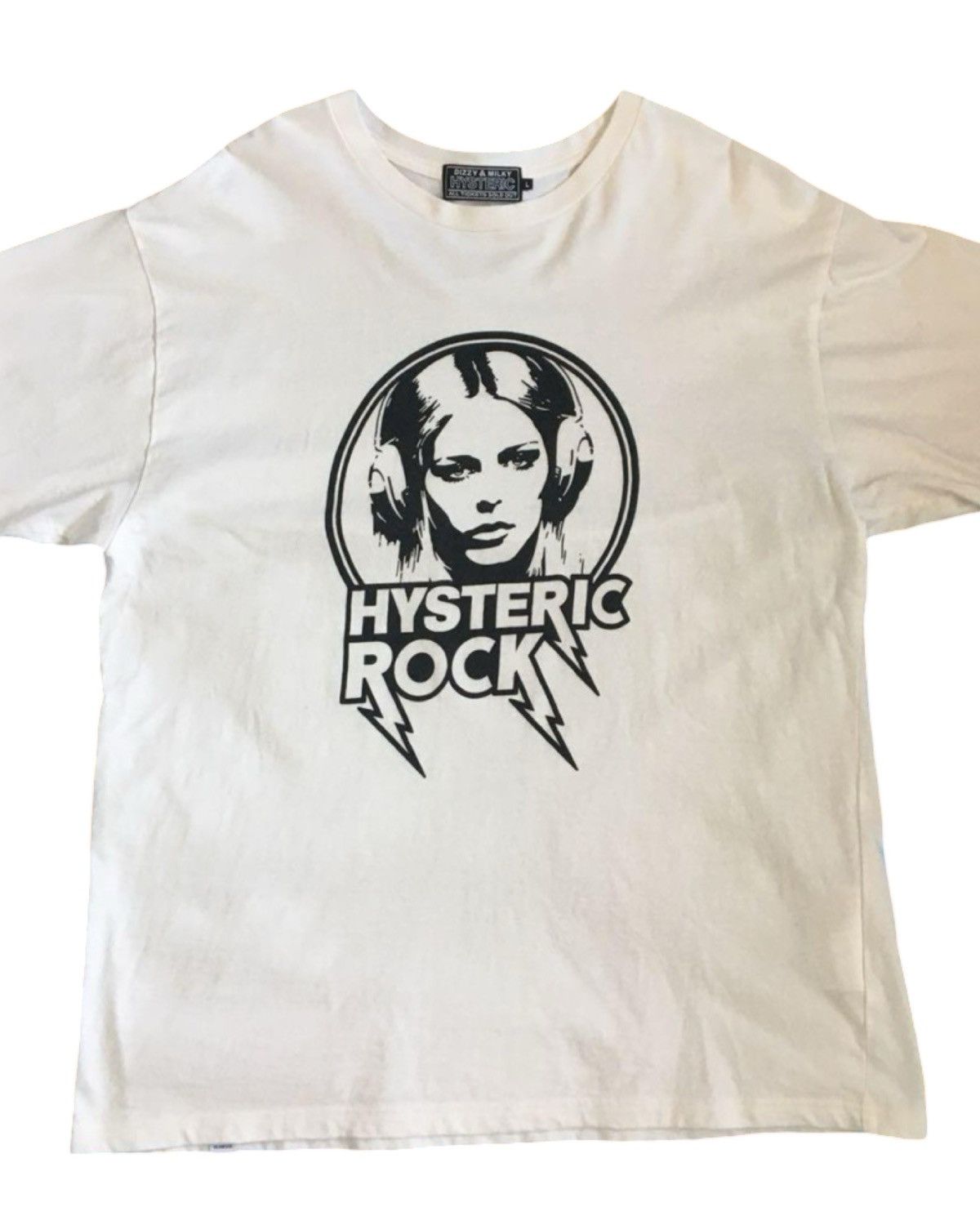 HYSTERIC GLAMOUR ROCK WITH YOU Tシャツ ROCK W YOU Tシャツ|HYSTERIC GLAMOUR MEN | HYSTERIC GLAMOUR